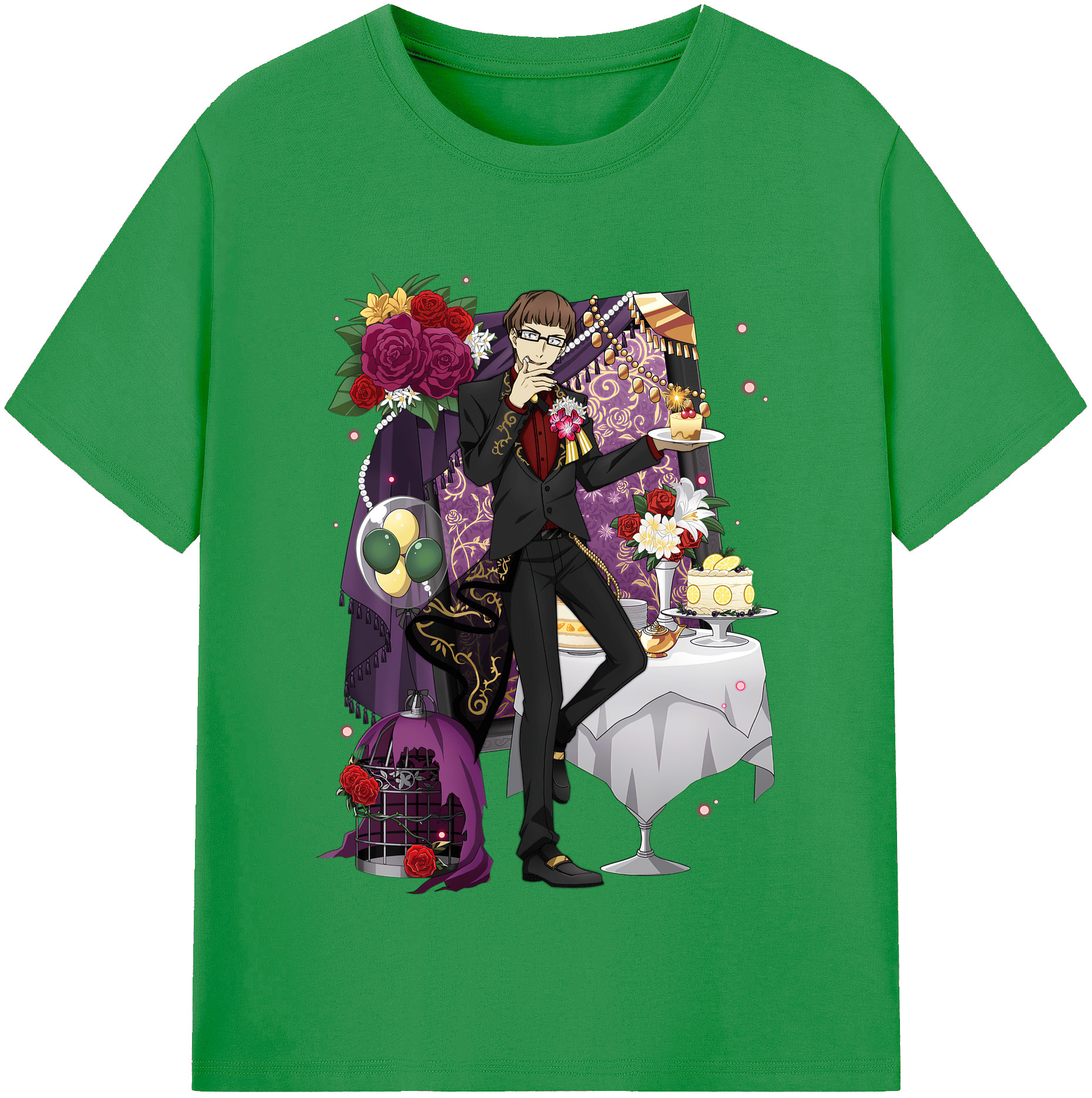 （画像用） 文豪ストレイドッグス Bungo Stray Dogs レディースカジュアルプリントTシャツ（綿100％）