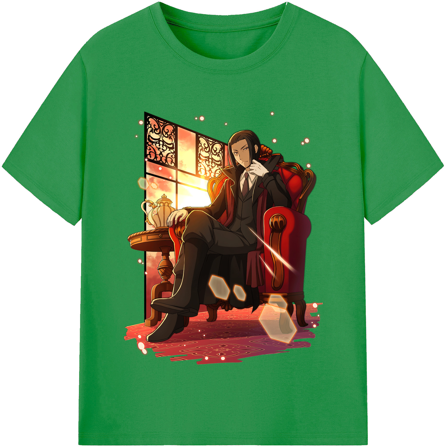 （画像用） 文豪ストレイドッグス Bungo Stray Dogs レディースカジュアルプリントTシャツ（綿100％）
