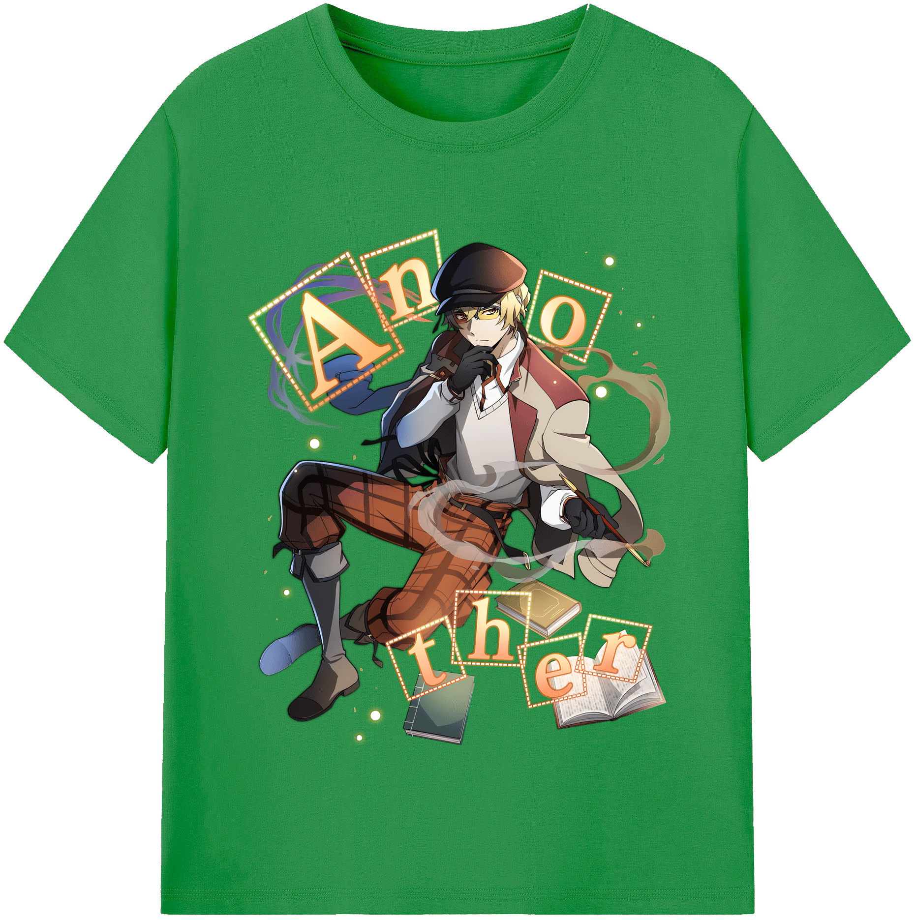 （画像用） 文豪ストレイドッグス Bungo Stray Dogs レディースカジュアルプリントTシャツ（綿100％）