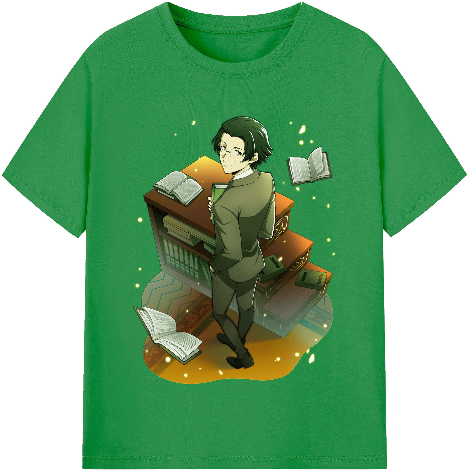 （画像用） 文豪ストレイドッグス Bungo Stray Dogs レディースカジュアルプリントTシャツ（綿100％）