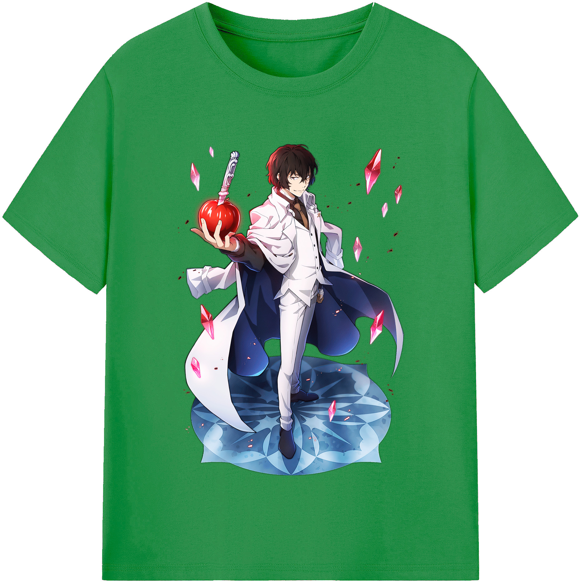 （画像用） 文豪ストレイドッグス Bungo Stray Dogs レディースカジュアルプリントTシャツ（綿100％）