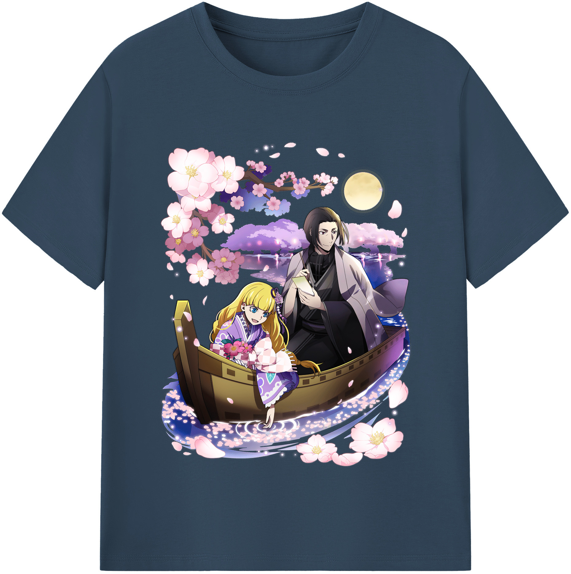 （画像用） 文豪ストレイドッグス Bungo Stray Dogs レディースカジュアルプリントTシャツ（綿100％）