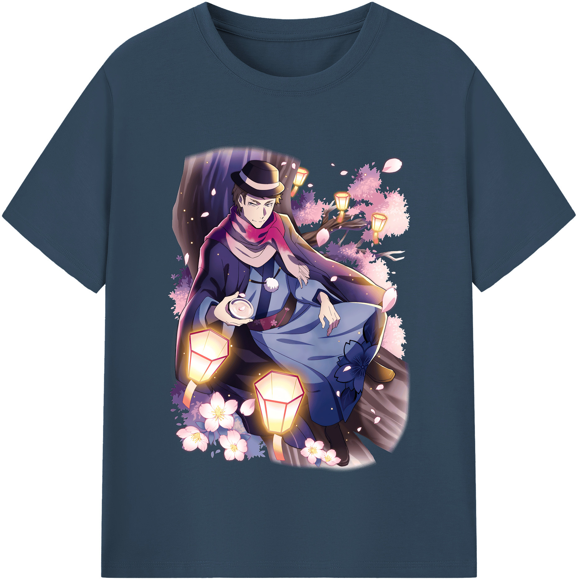 （画像用） 文豪ストレイドッグス Bungo Stray Dogs レディースカジュアルプリントTシャツ（綿100％）