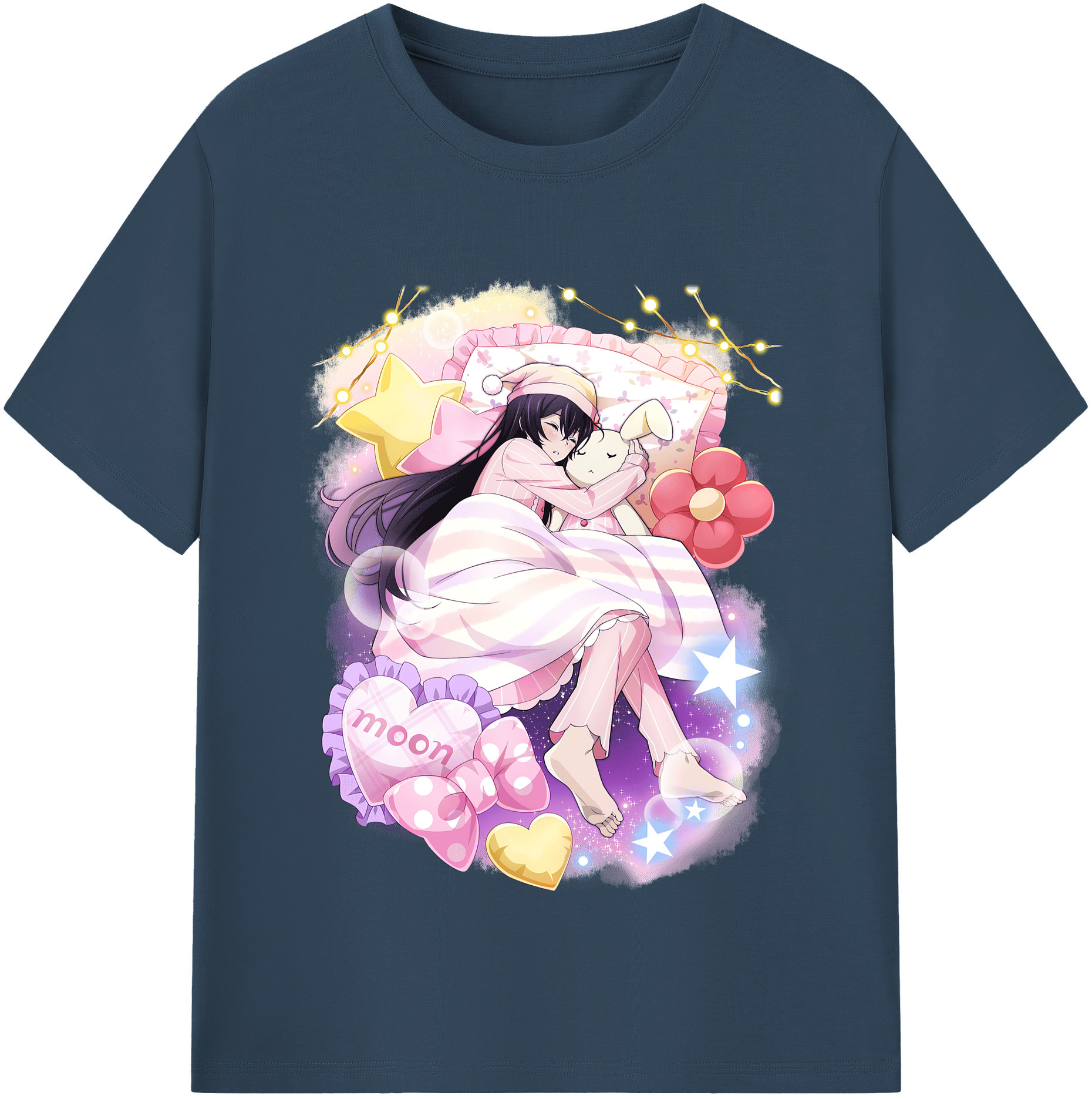 （画像用） 文豪ストレイドッグス Bungo Stray Dogs レディースカジュアルプリントTシャツ（綿100％）
