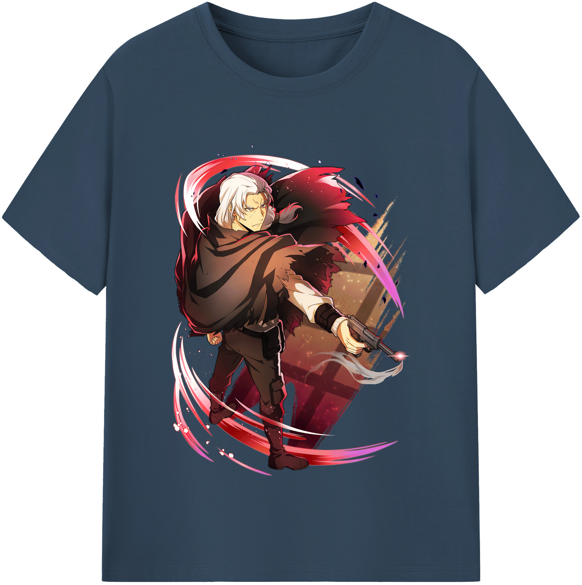 （画像用） 文豪ストレイドッグス Bungo Stray Dogs レディースカジュアルプリントTシャツ（綿100％）