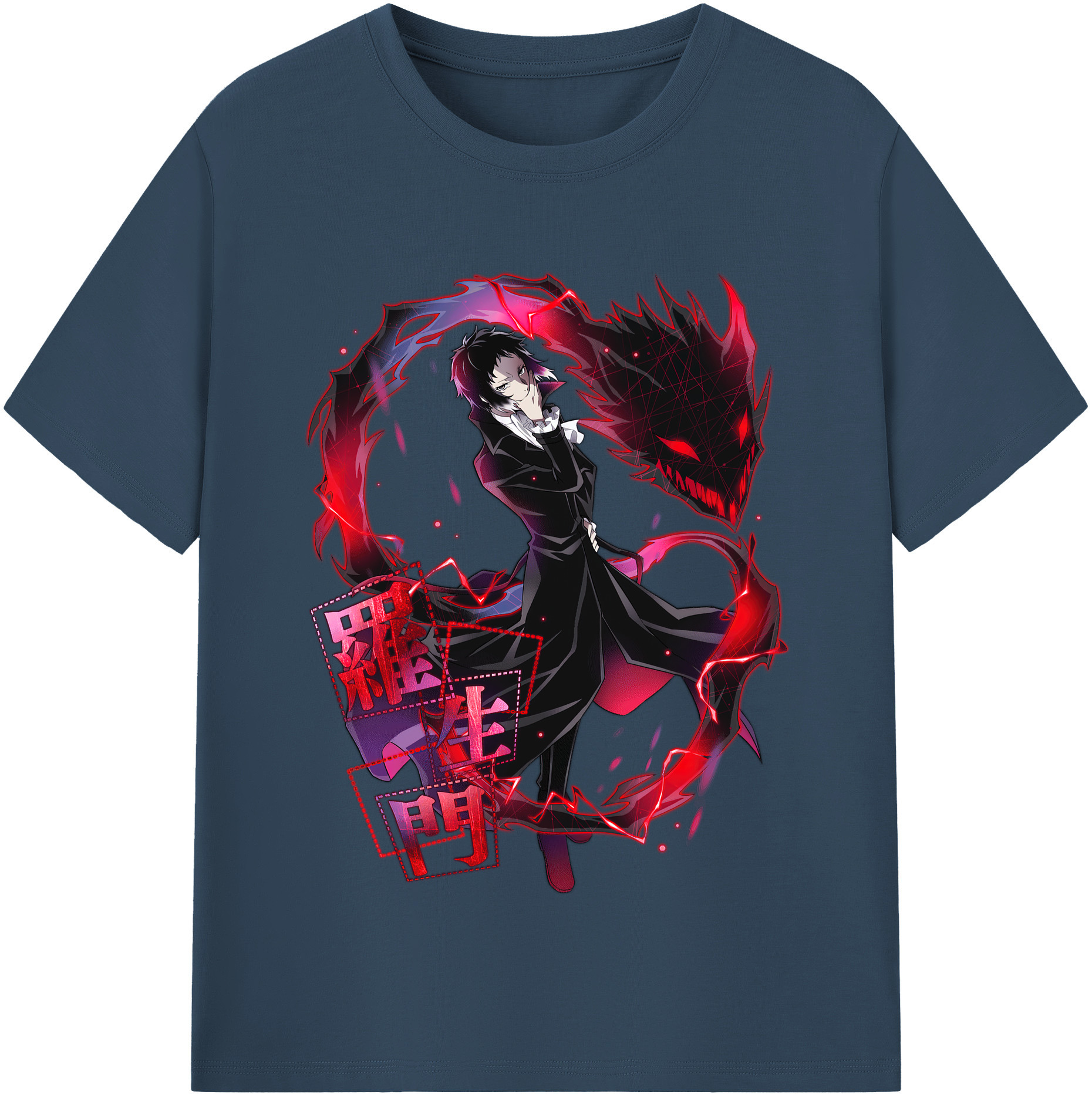 （画像用） 文豪ストレイドッグス Bungo Stray Dogs レディースカジュアルプリントTシャツ（綿100％）