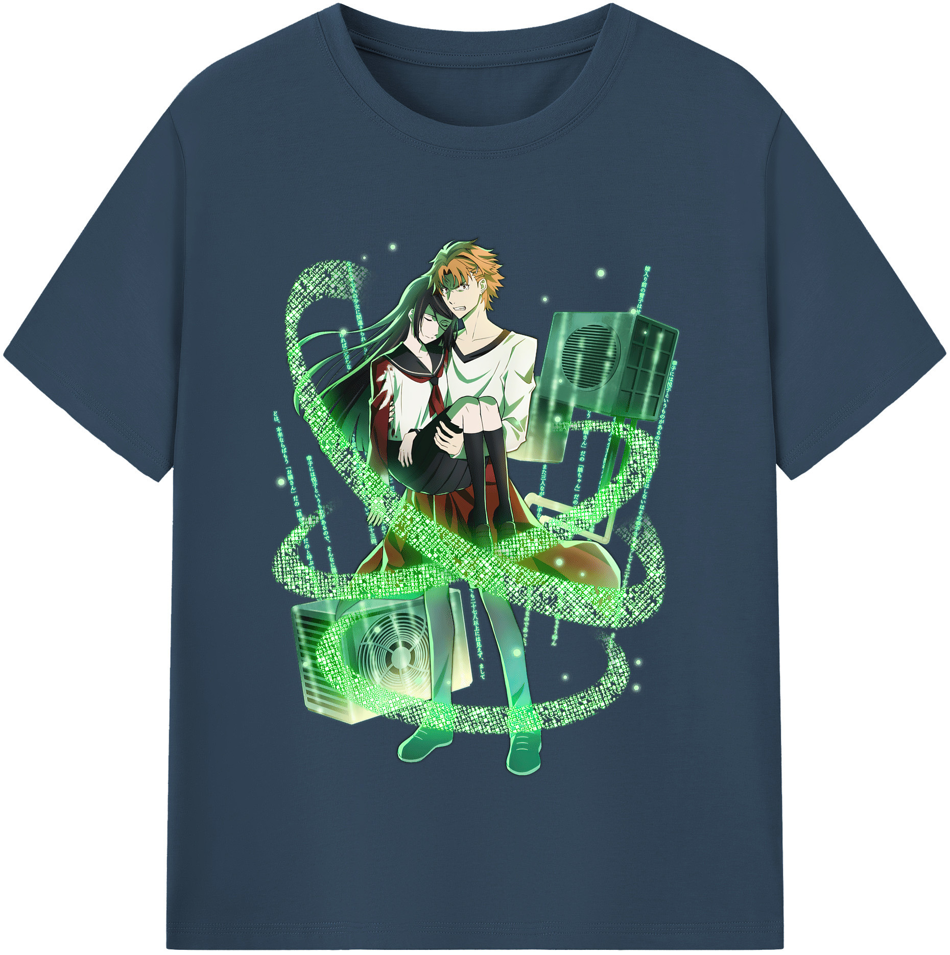 （画像用） 文豪ストレイドッグス Bungo Stray Dogs レディースカジュアルプリントTシャツ（綿100％）