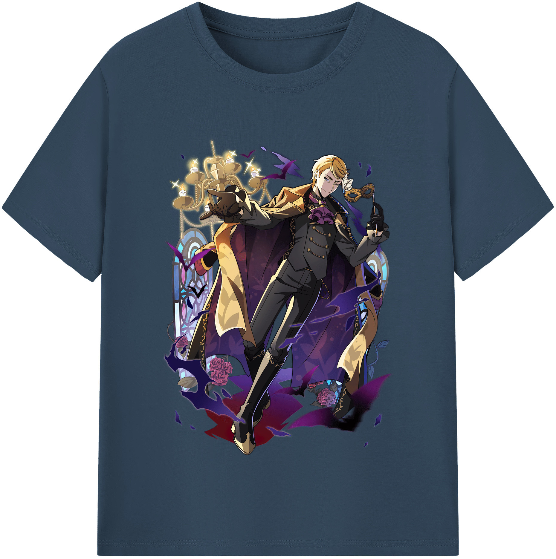 （画像用） 文豪ストレイドッグス Bungo Stray Dogs レディースカジュアルプリントTシャツ（綿100％）