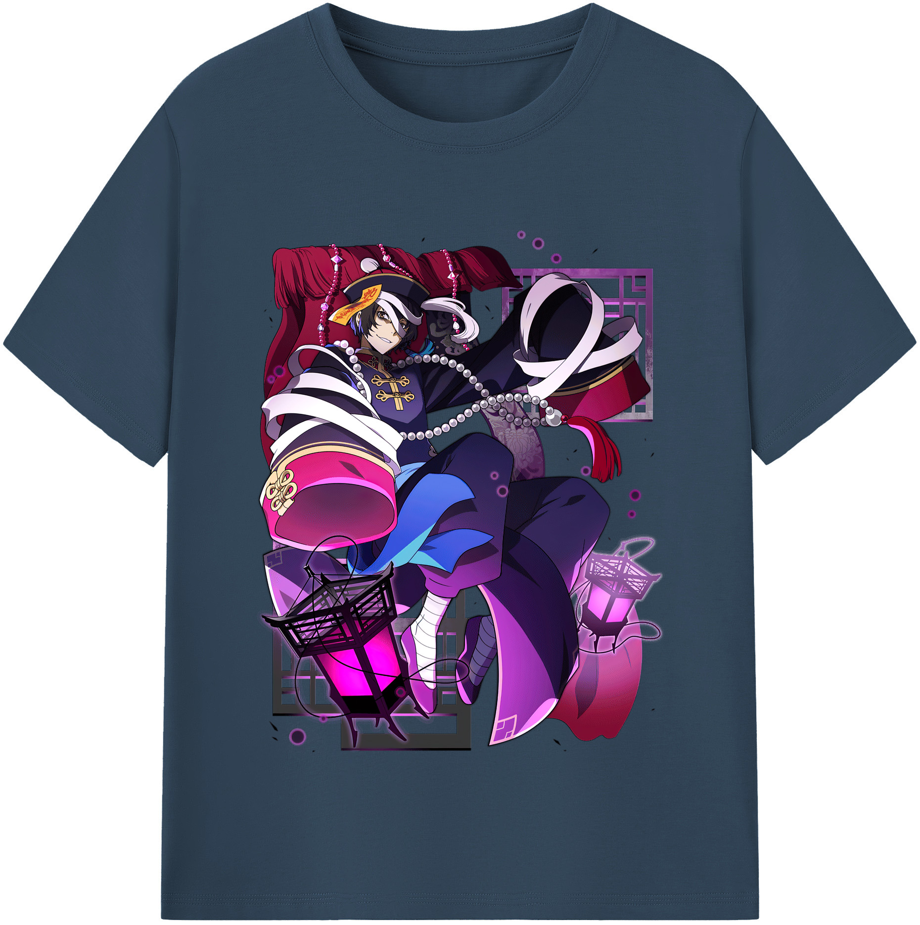 （画像用） 文豪ストレイドッグス Bungo Stray Dogs レディースカジュアルプリントTシャツ（綿100％）