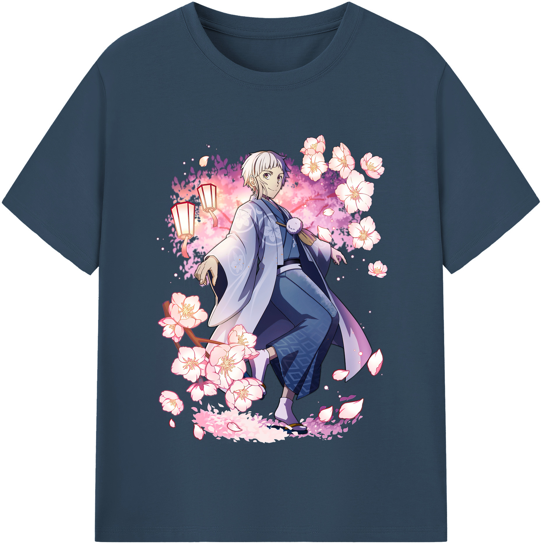 （画像用） 文豪ストレイドッグス Bungo Stray Dogs レディースカジュアルプリントTシャツ（綿100％）