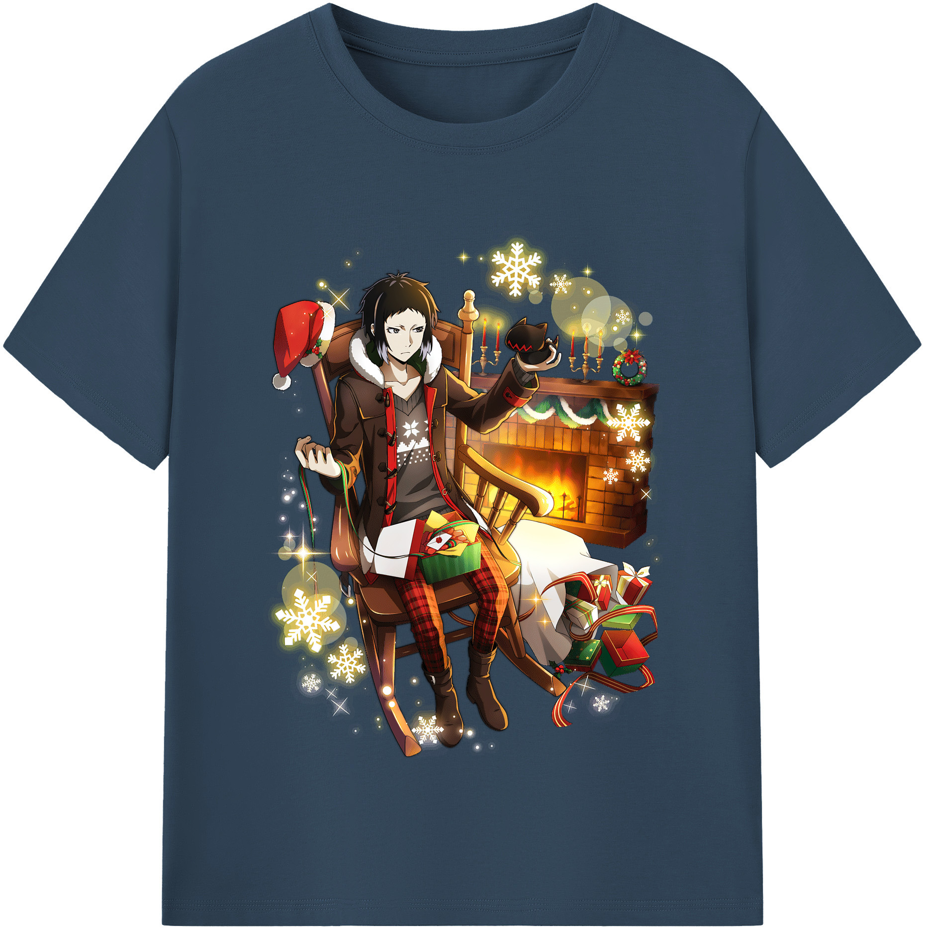 （画像用） 文豪ストレイドッグス Bungo Stray Dogs レディースカジュアルプリントTシャツ（綿100％）