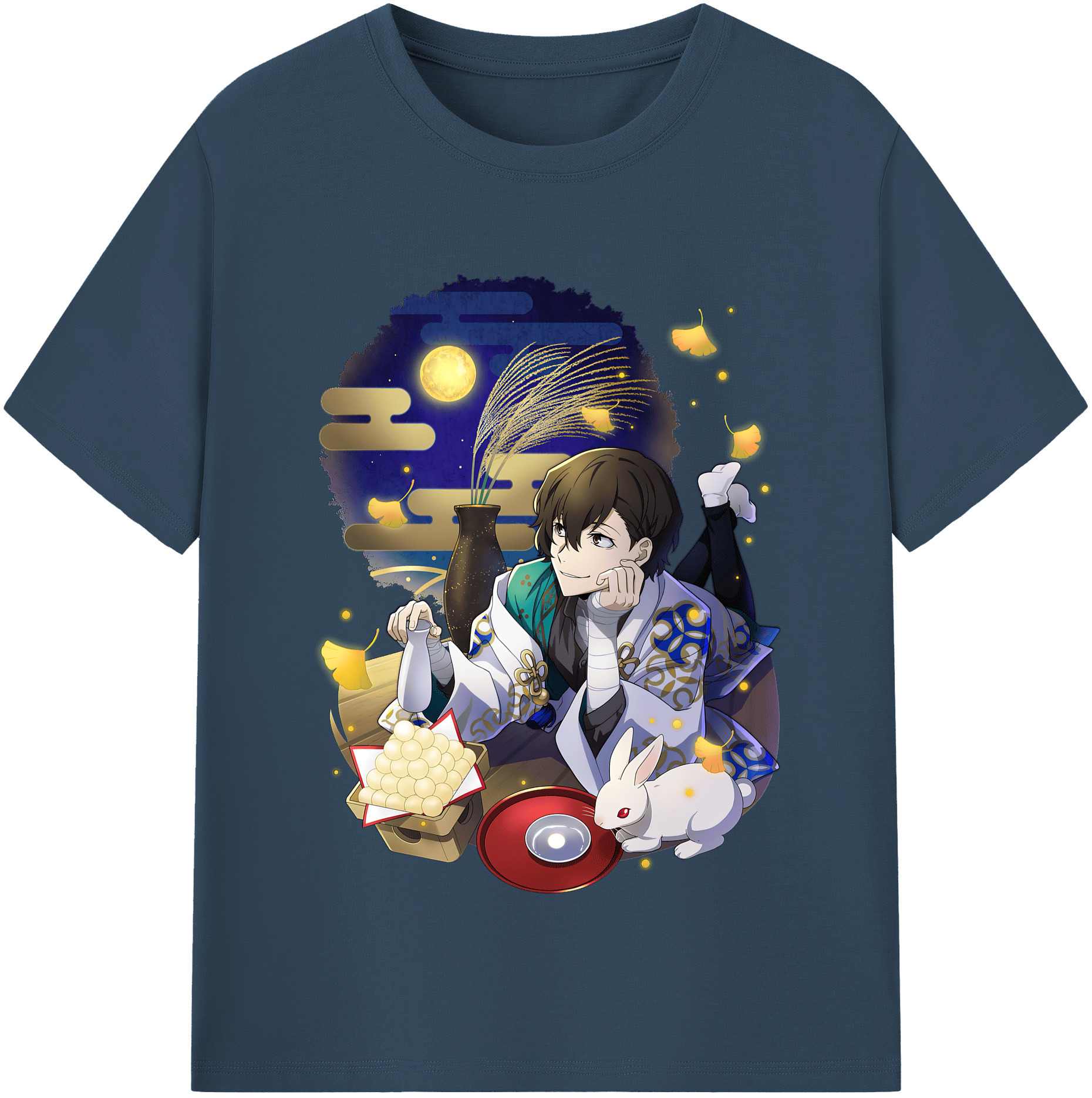 （画像用） 文豪ストレイドッグス Bungo Stray Dogs レディースカジュアルプリントTシャツ（綿100％）