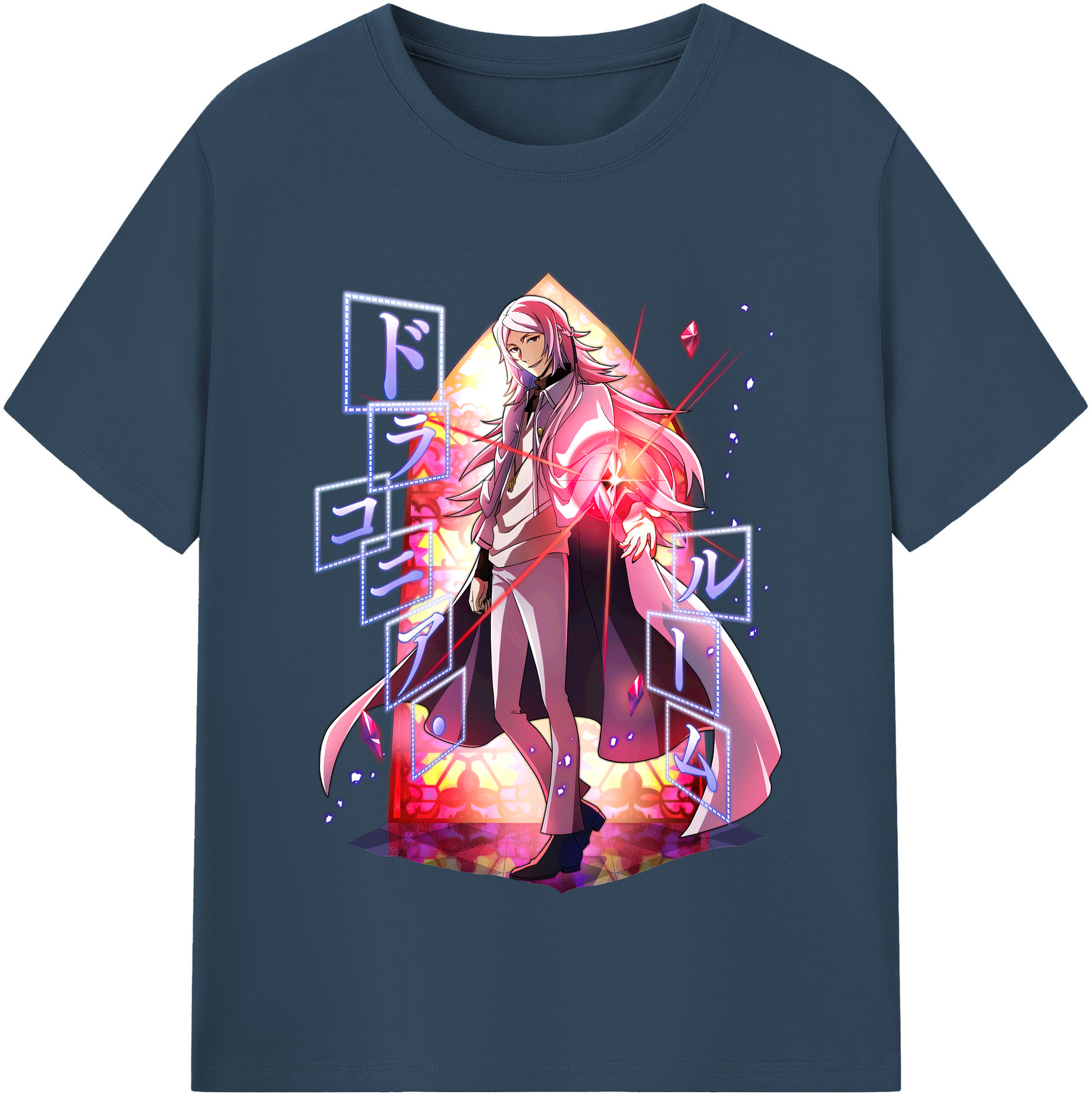 （画像用） 文豪ストレイドッグス Bungo Stray Dogs レディースカジュアルプリントTシャツ（綿100％）