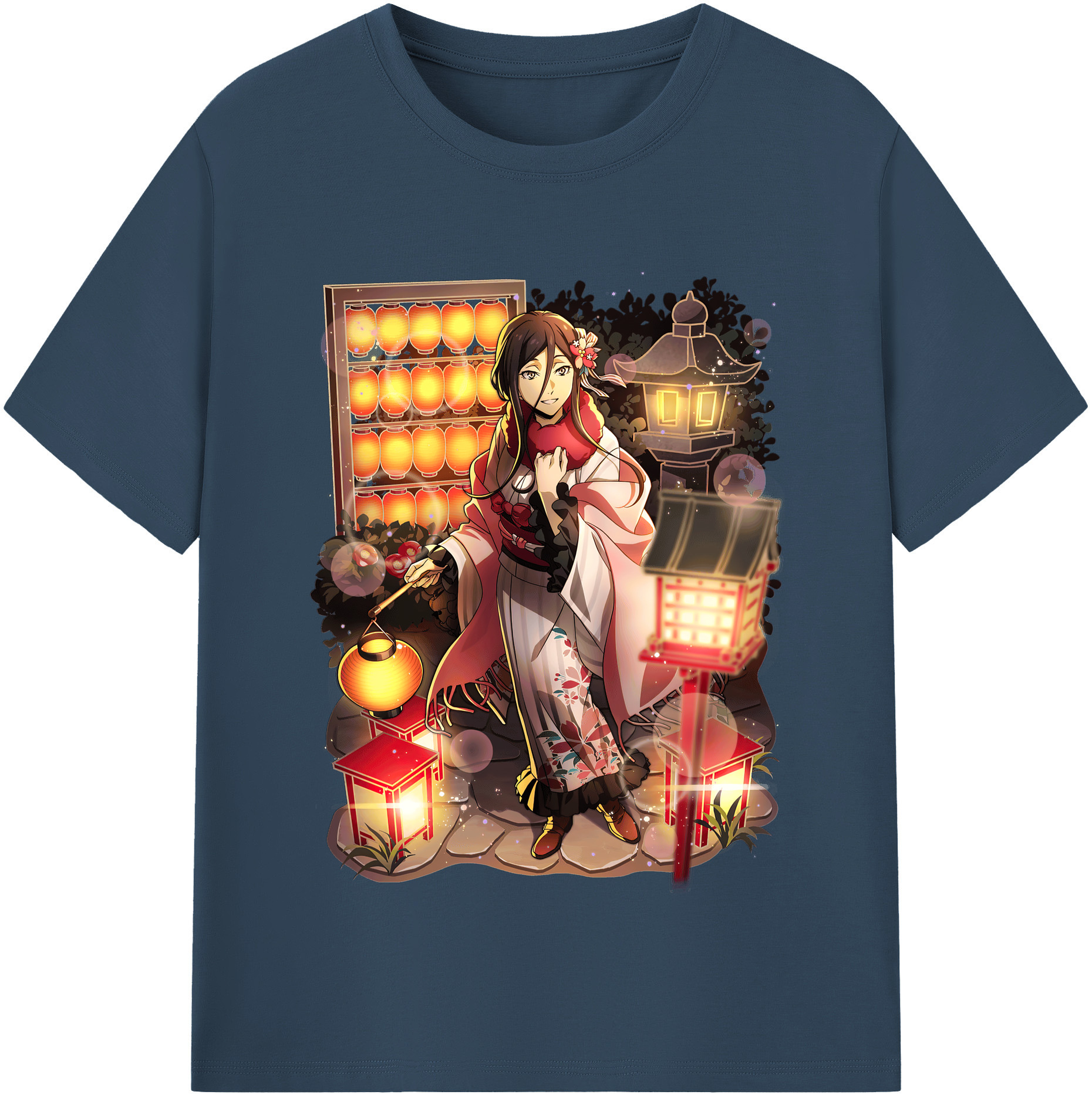 （画像用） 文豪ストレイドッグス Bungo Stray Dogs レディースカジュアルプリントTシャツ（綿100％）