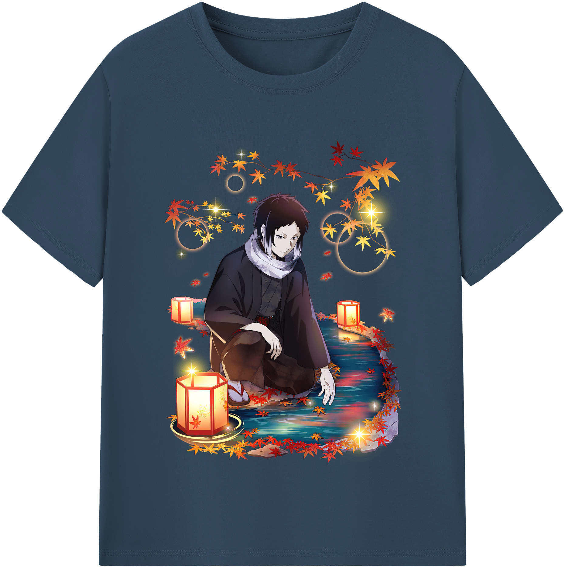 （画像用） 文豪ストレイドッグス Bungo Stray Dogs レディースカジュアルプリントTシャツ（綿100％）