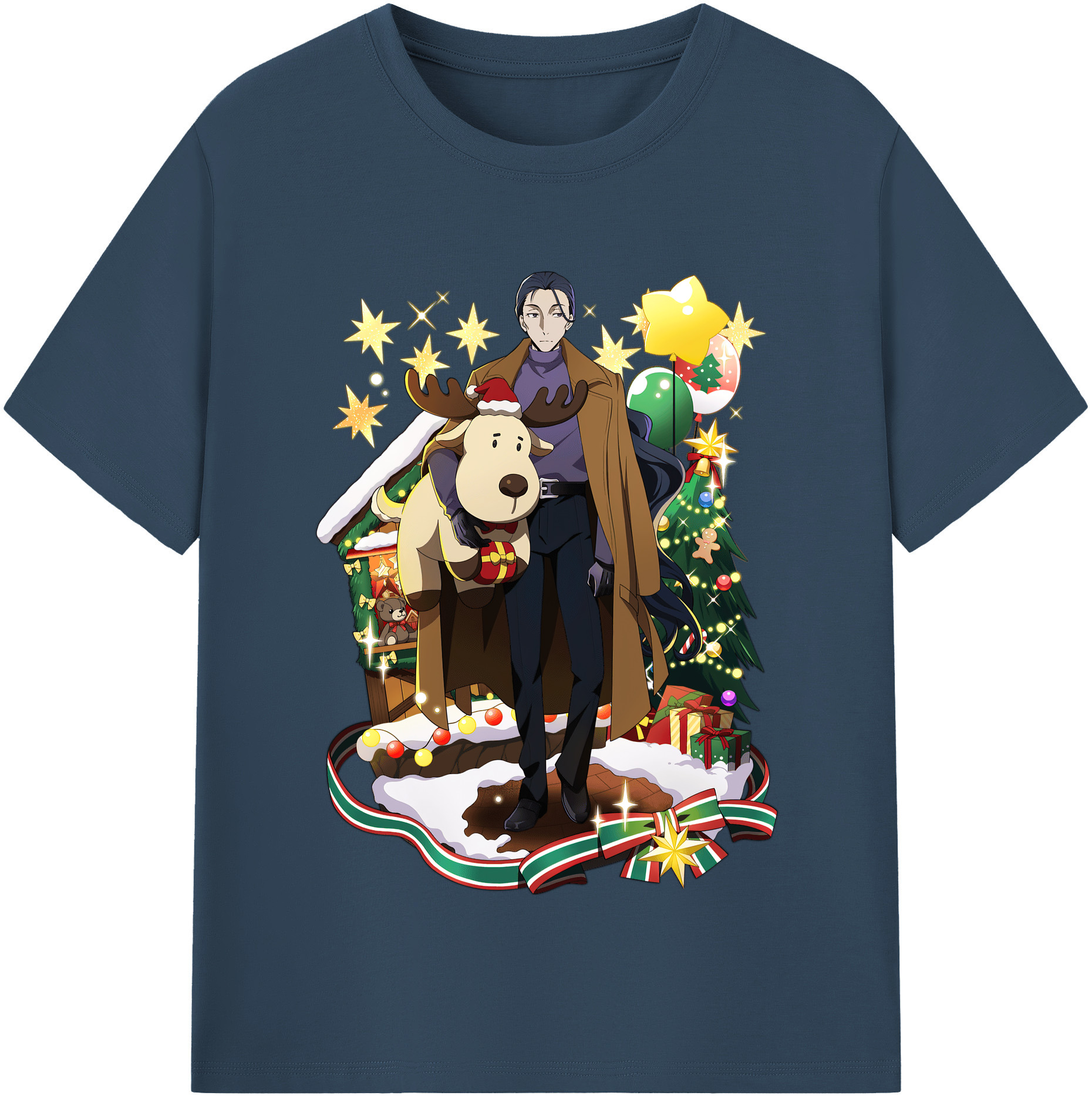 （画像用） 文豪ストレイドッグス Bungo Stray Dogs レディースカジュアルプリントTシャツ（綿100％）
