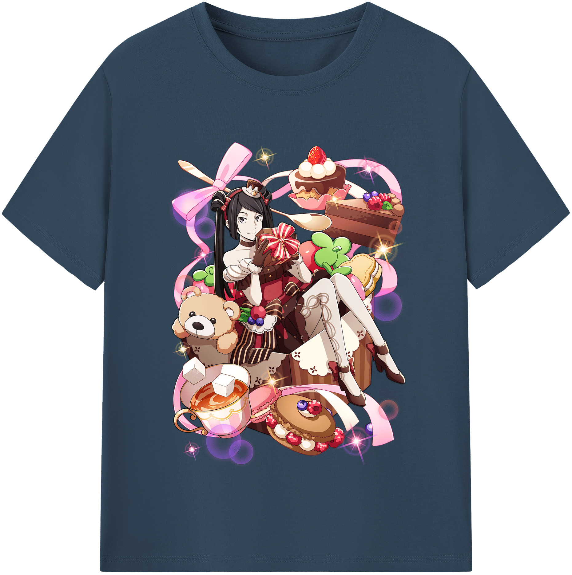 （画像用） 文豪ストレイドッグス Bungo Stray Dogs レディースカジュアルプリントTシャツ（綿100％）