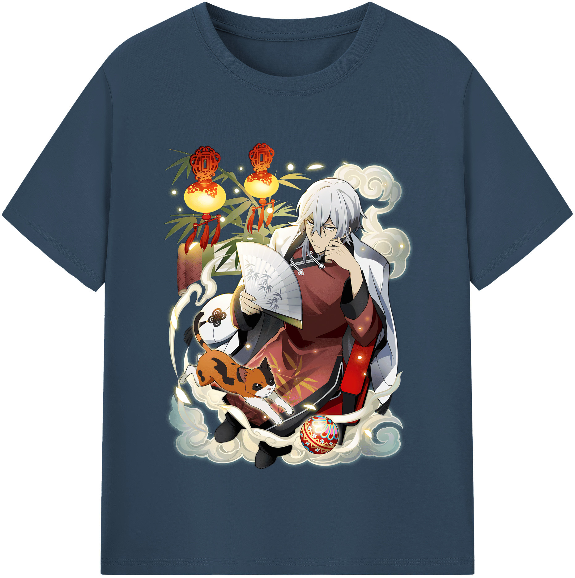 （画像用） 文豪ストレイドッグス Bungo Stray Dogs レディースカジュアルプリントTシャツ（綿100％）