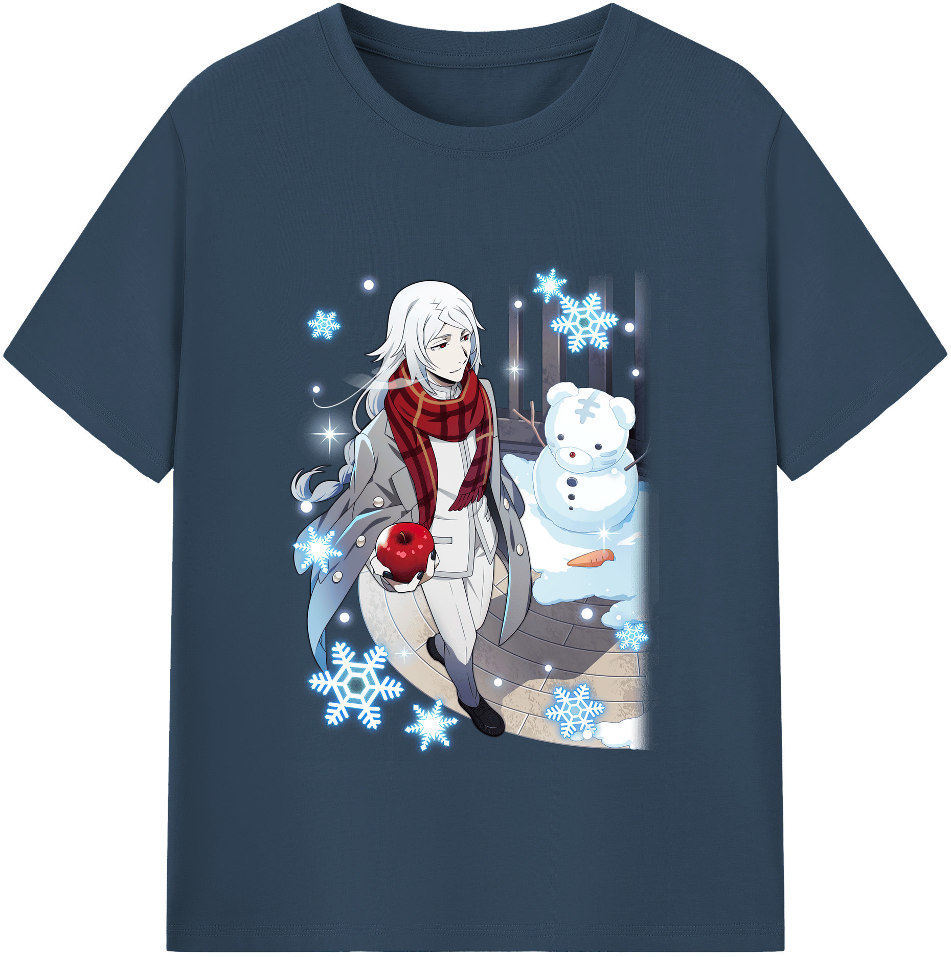 （画像用） 文豪ストレイドッグス Bungo Stray Dogs レディースカジュアルプリントTシャツ（綿100％）