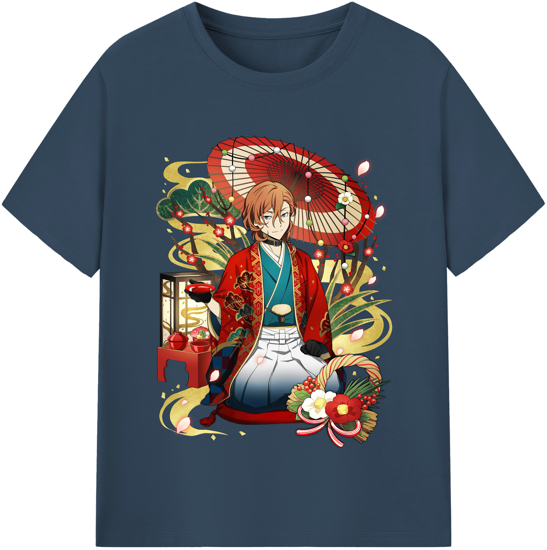 （画像用） 文豪ストレイドッグス Bungo Stray Dogs レディースカジュアルプリントTシャツ（綿100％）