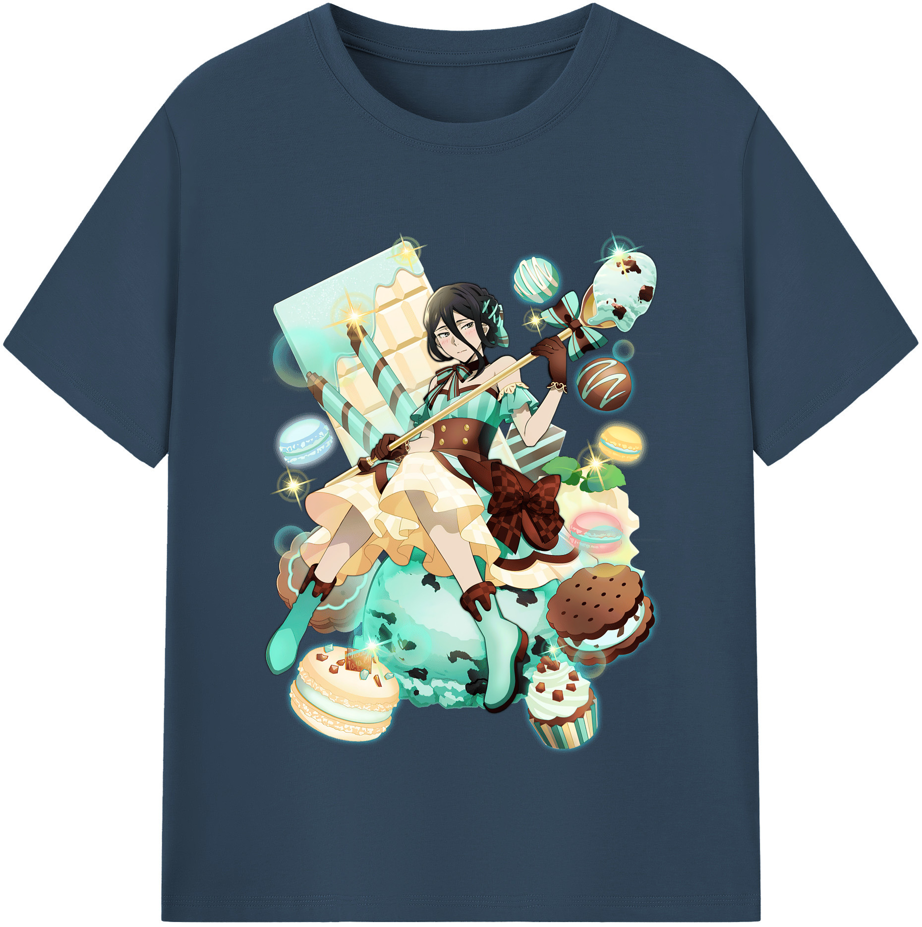 （画像用） 文豪ストレイドッグス Bungo Stray Dogs レディースカジュアルプリントTシャツ（綿100％）