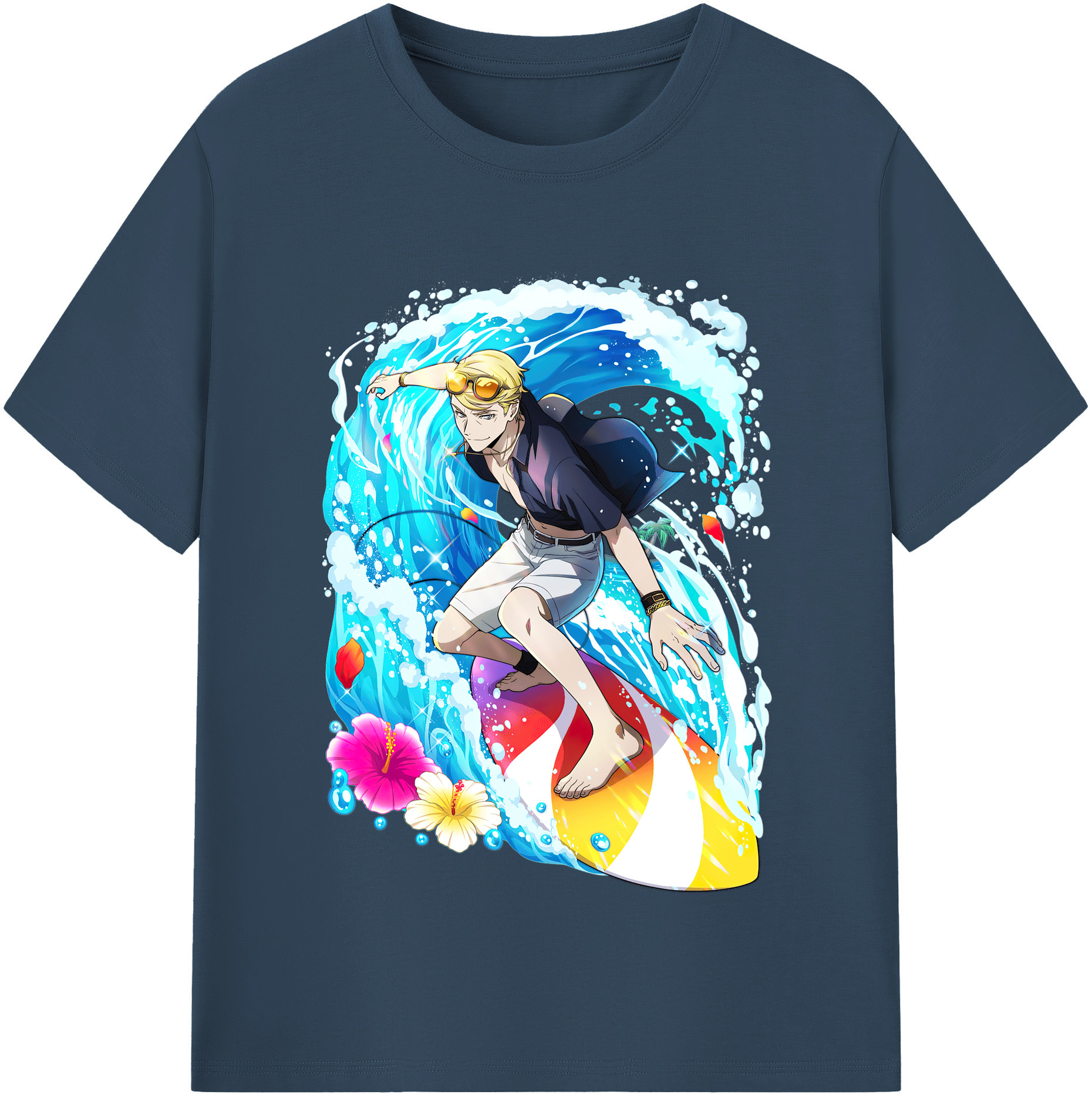 （画像用） 文豪ストレイドッグス Bungo Stray Dogs レディースカジュアルプリントTシャツ（綿100％）