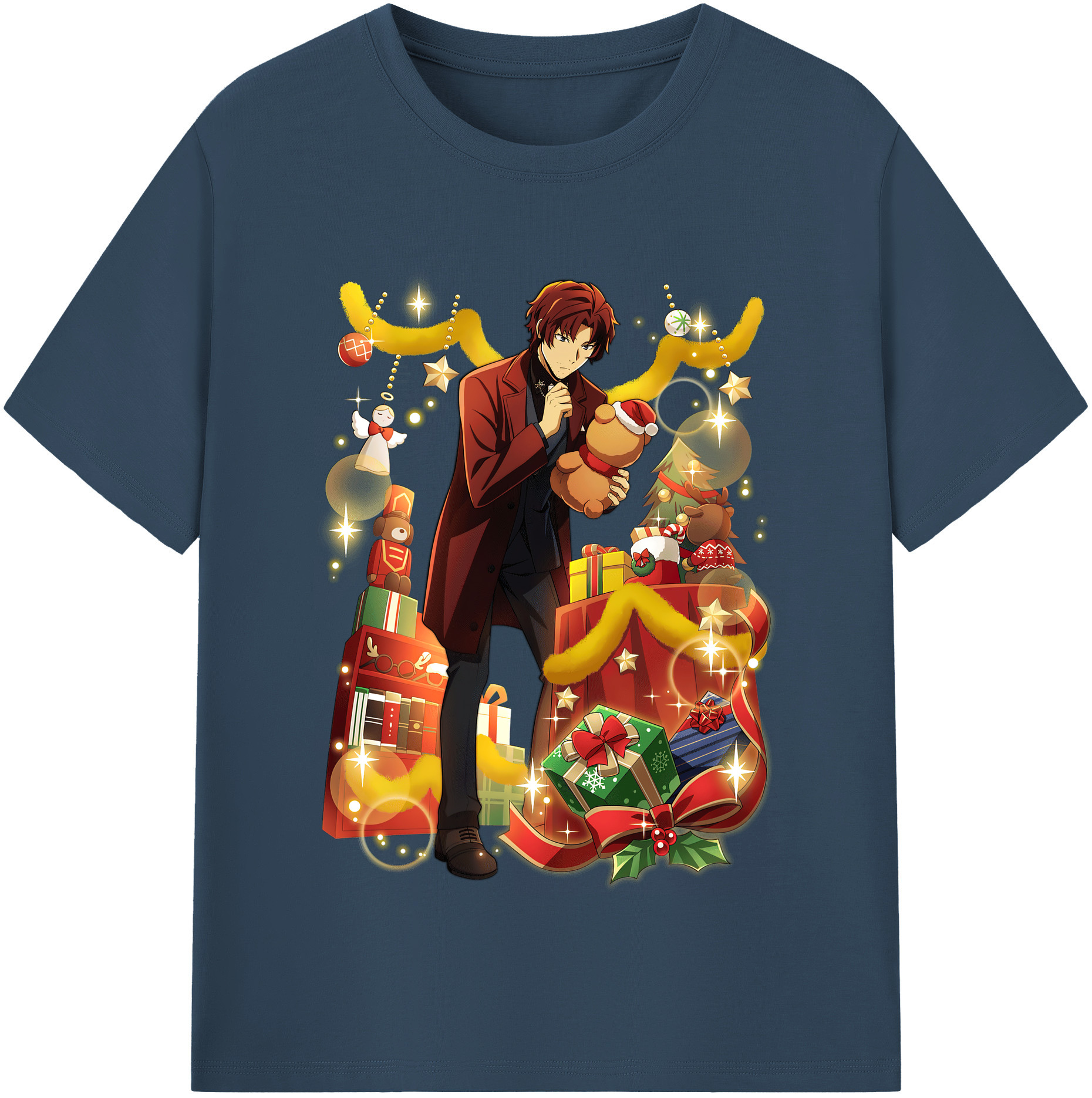 （画像用） 文豪ストレイドッグス Bungo Stray Dogs レディースカジュアルプリントTシャツ（綿100％）