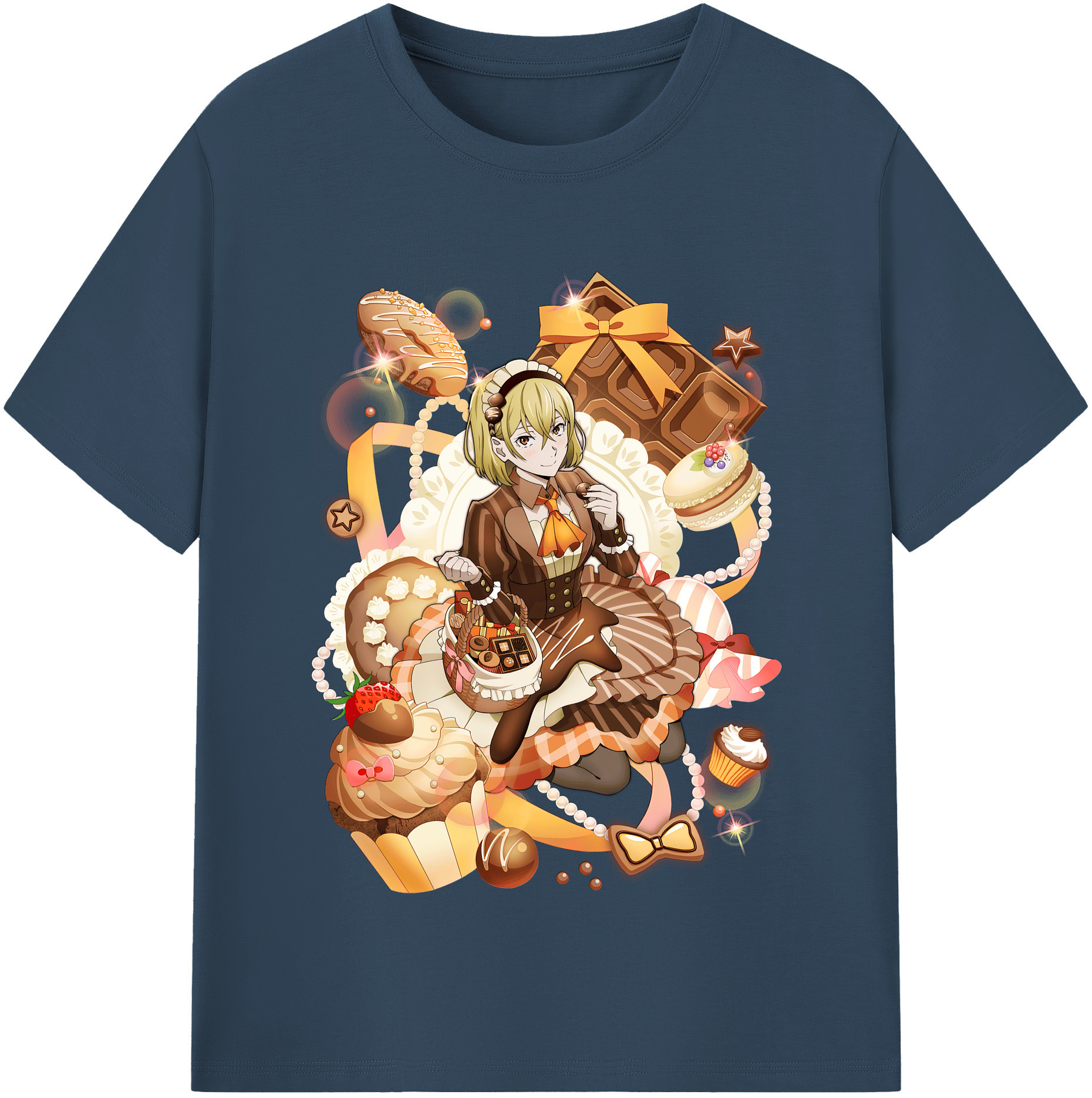 （画像用） 文豪ストレイドッグス Bungo Stray Dogs レディースカジュアルプリントTシャツ（綿100％）