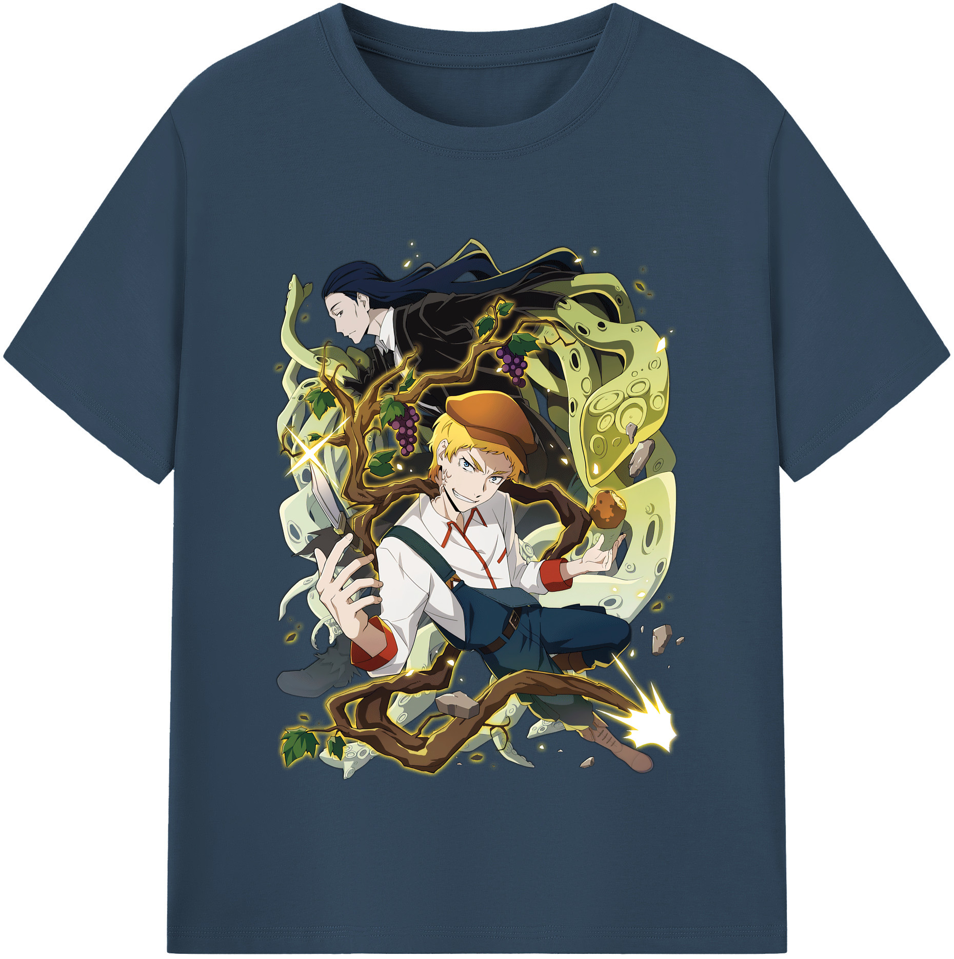 （画像用） 文豪ストレイドッグス Bungo Stray Dogs レディースカジュアルプリントTシャツ（綿100％）