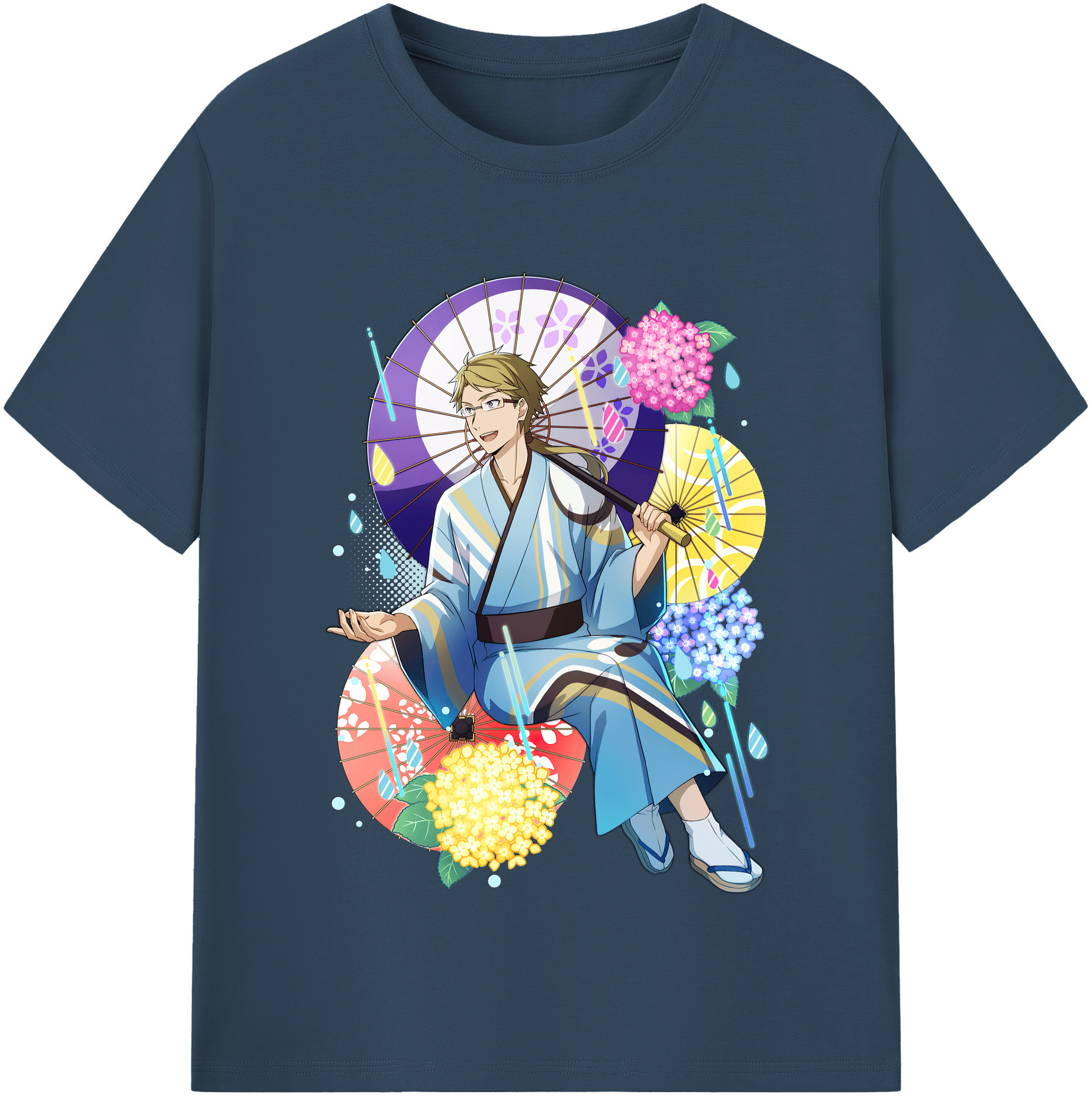 （画像用） 文豪ストレイドッグス Bungo Stray Dogs レディースカジュアルプリントTシャツ（綿100％）