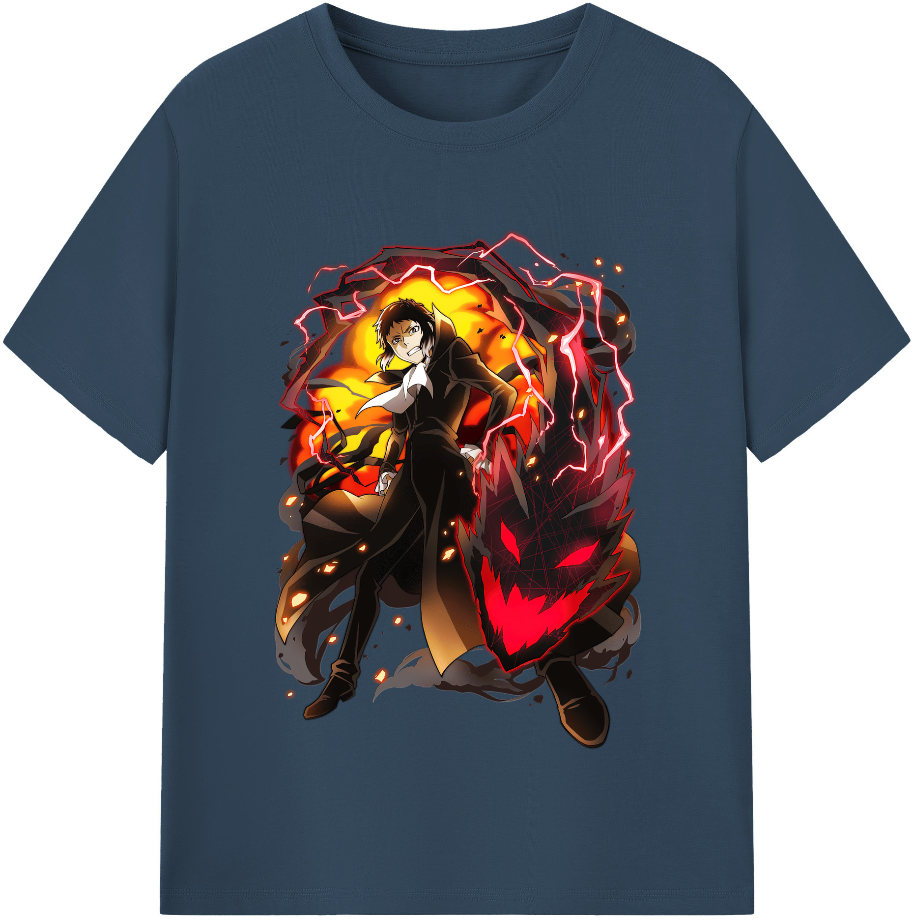 （画像用） 文豪ストレイドッグス Bungo Stray Dogs レディースカジュアルプリントTシャツ（綿100％）