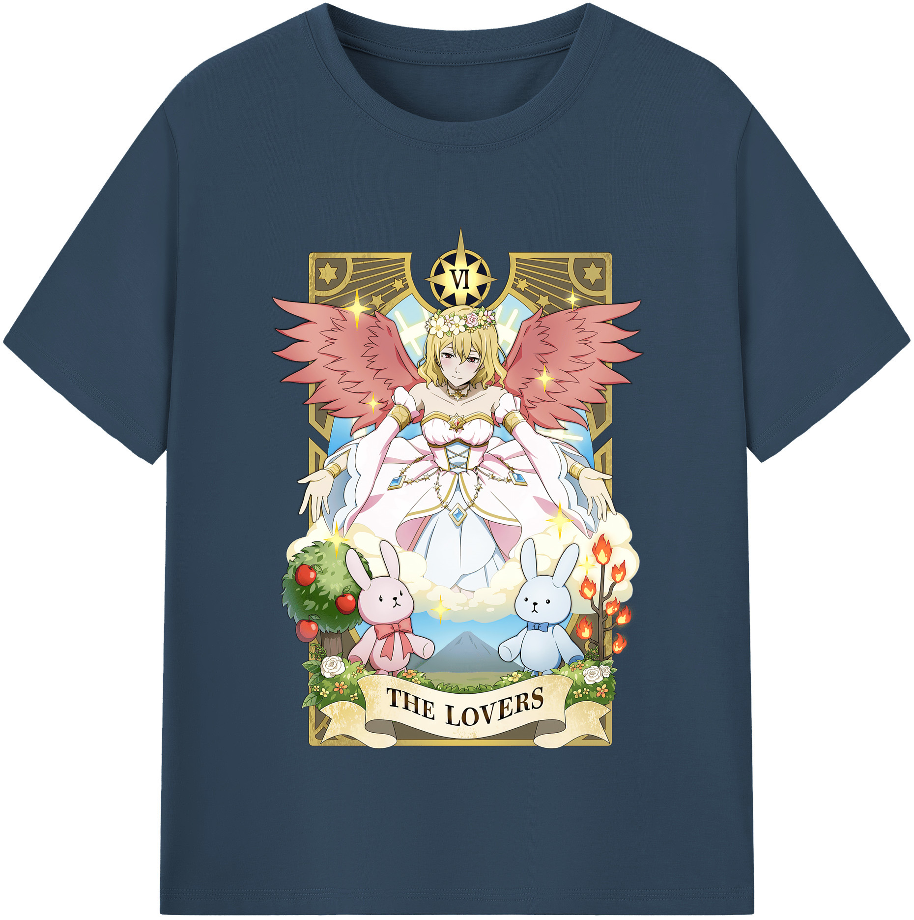 （画像用） 文豪ストレイドッグス Bungo Stray Dogs レディースカジュアルプリントTシャツ（綿100％）