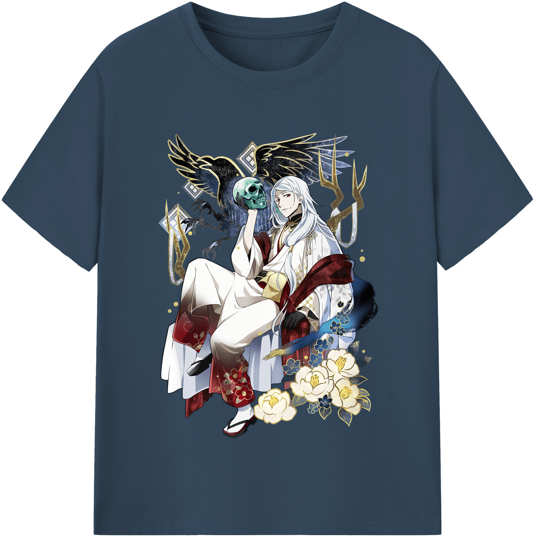 （画像用） 文豪ストレイドッグス Bungo Stray Dogs レディースカジュアルプリントTシャツ（綿100％）