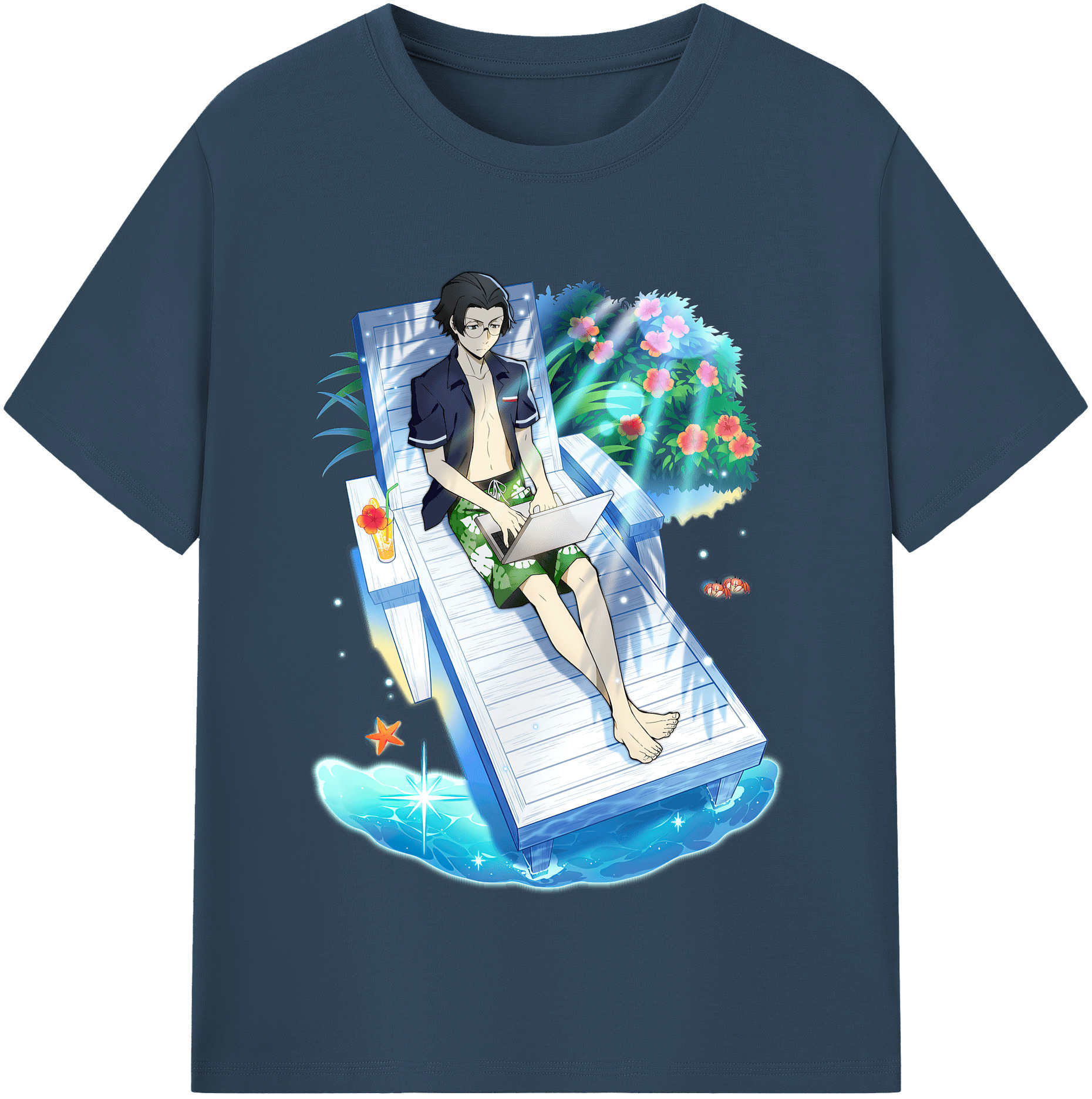 （画像用） 文豪ストレイドッグス Bungo Stray Dogs レディースカジュアルプリントTシャツ（綿100％）