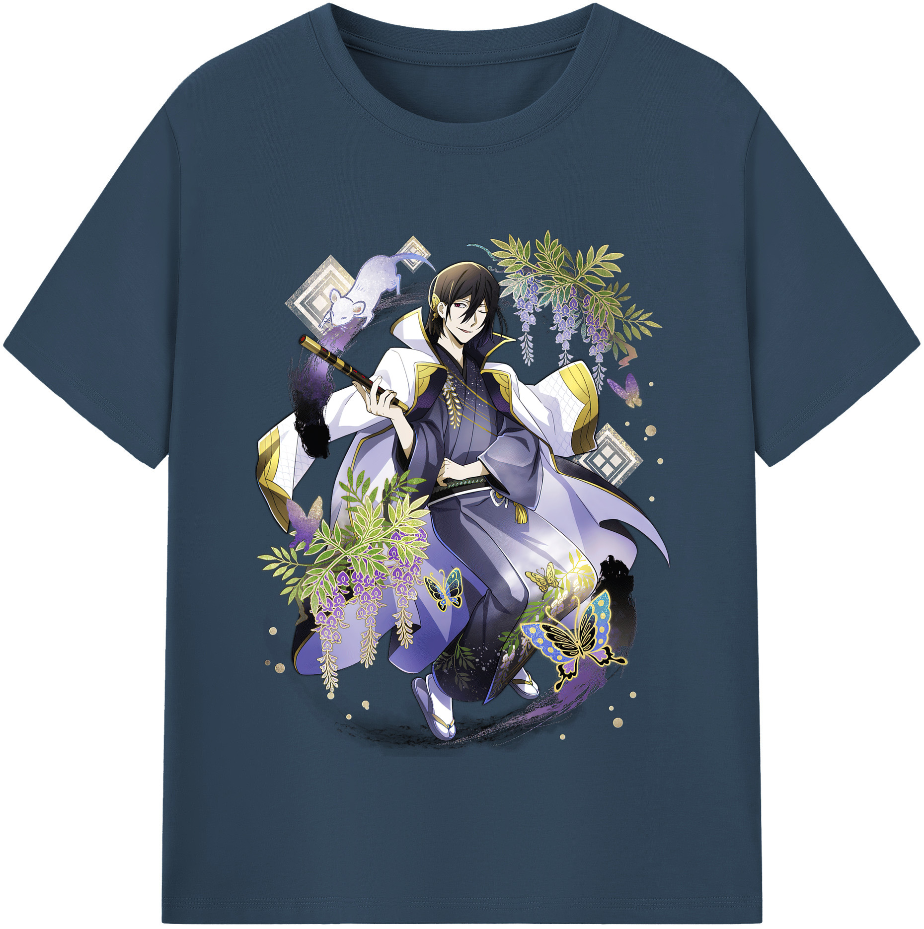 （画像用） 文豪ストレイドッグス Bungo Stray Dogs レディースカジュアルプリントTシャツ（綿100％）