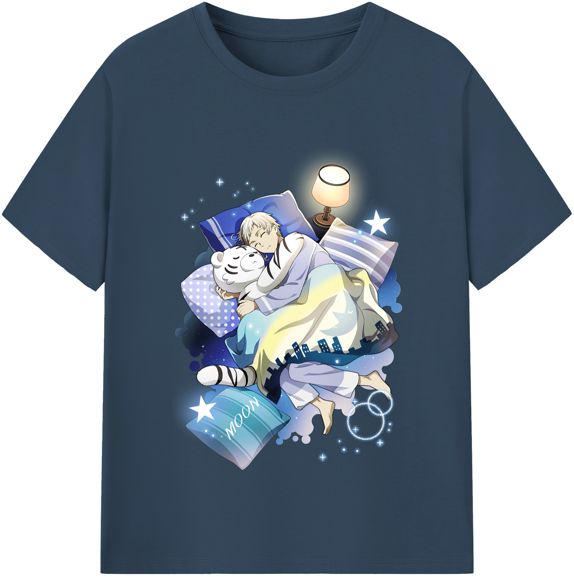 （画像用） 文豪ストレイドッグス Bungo Stray Dogs レディースカジュアルプリントTシャツ（綿100％）