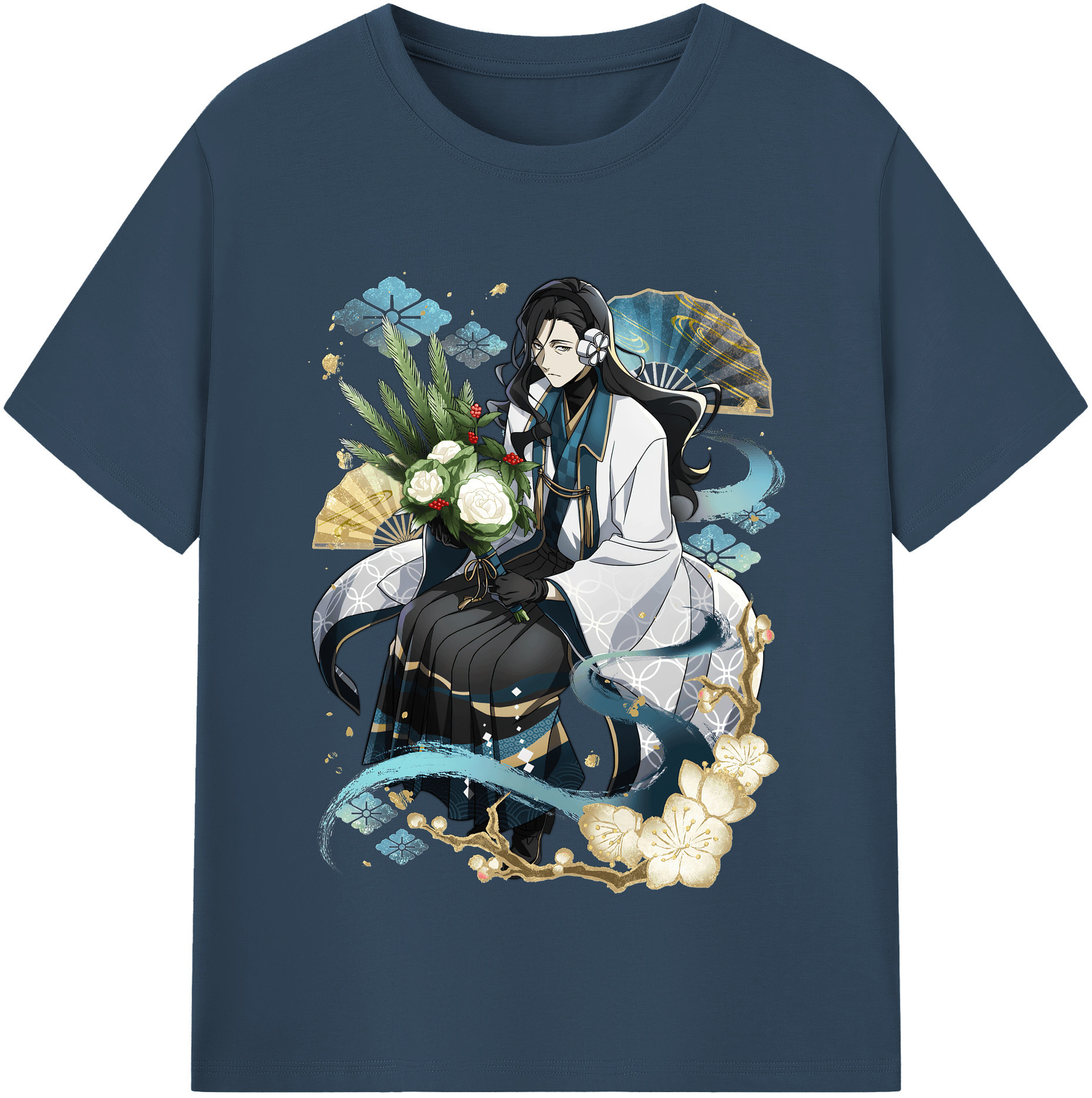 （画像用） 文豪ストレイドッグス Bungo Stray Dogs レディースカジュアルプリントTシャツ（綿100％）