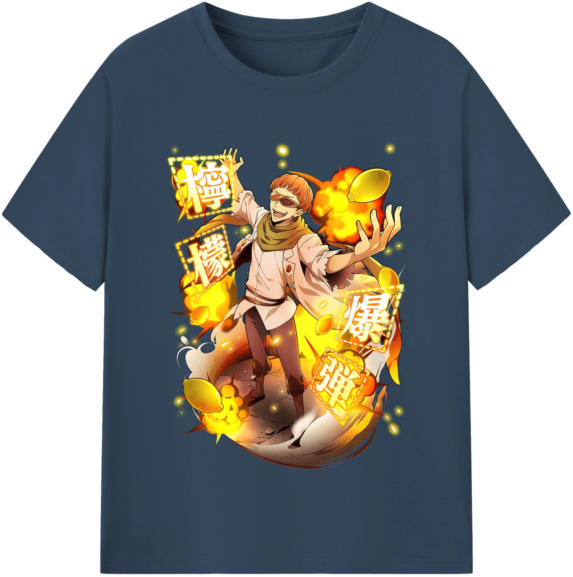 （画像用） 文豪ストレイドッグス Bungo Stray Dogs レディースカジュアルプリントTシャツ（綿100％）