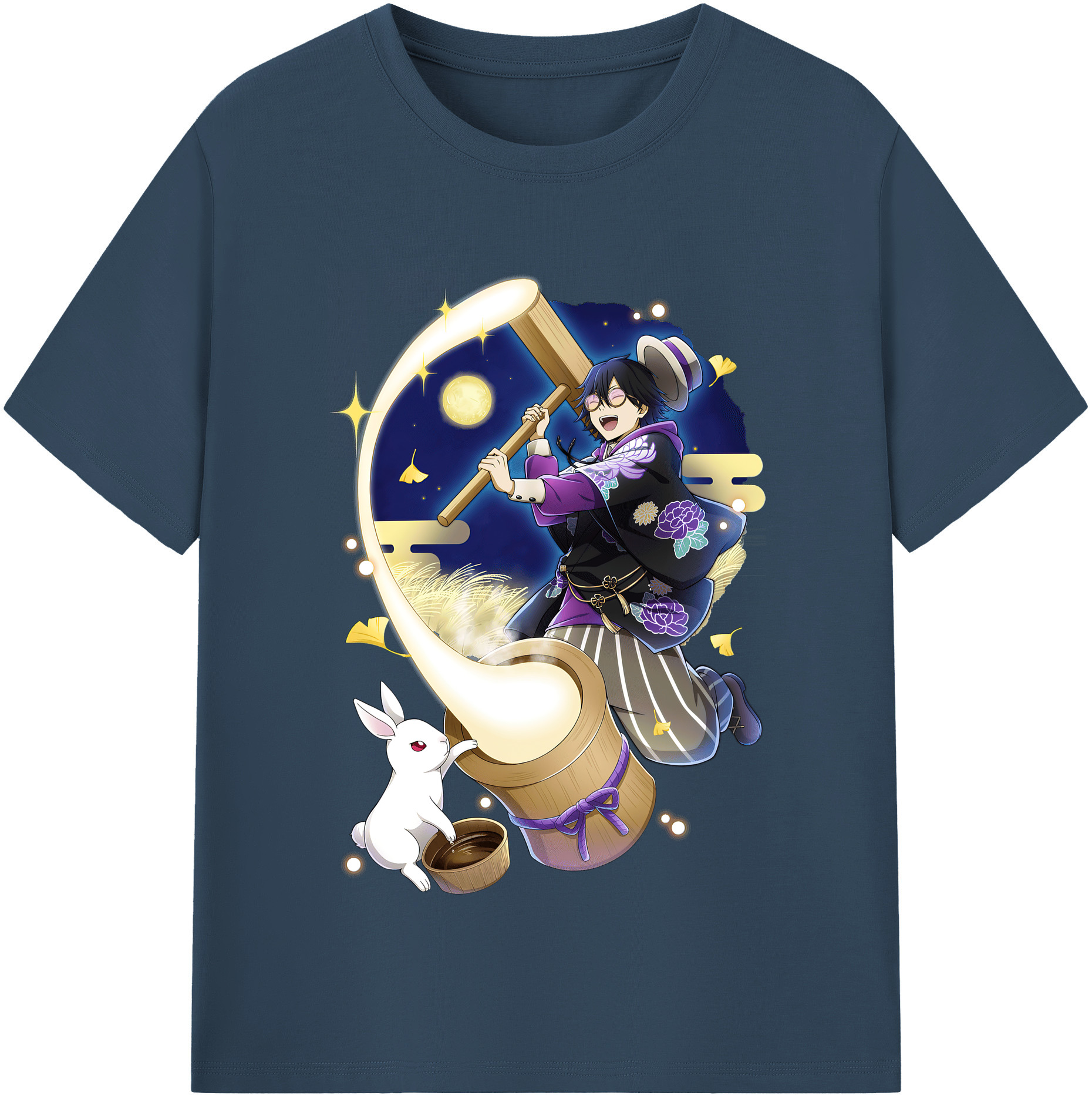 （画像用） 文豪ストレイドッグス Bungo Stray Dogs レディースカジュアルプリントTシャツ（綿100％）