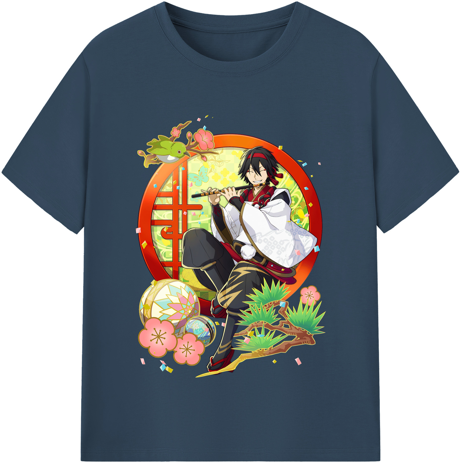 （画像用） 文豪ストレイドッグス Bungo Stray Dogs レディースカジュアルプリントTシャツ（綿100％）