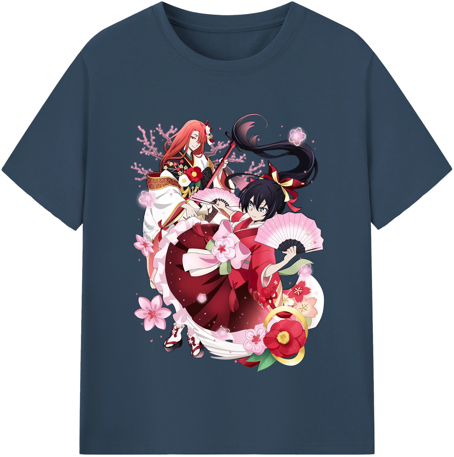 （画像用） 文豪ストレイドッグス Bungo Stray Dogs レディースカジュアルプリントTシャツ（綿100％）