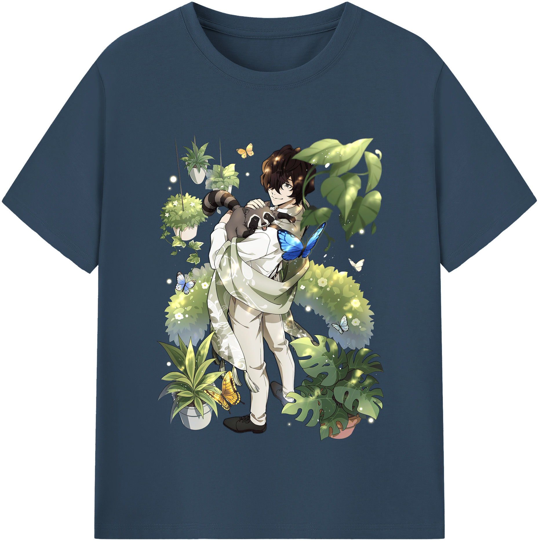 （画像用） 文豪ストレイドッグス Bungo Stray Dogs レディースカジュアルプリントTシャツ（綿100％）