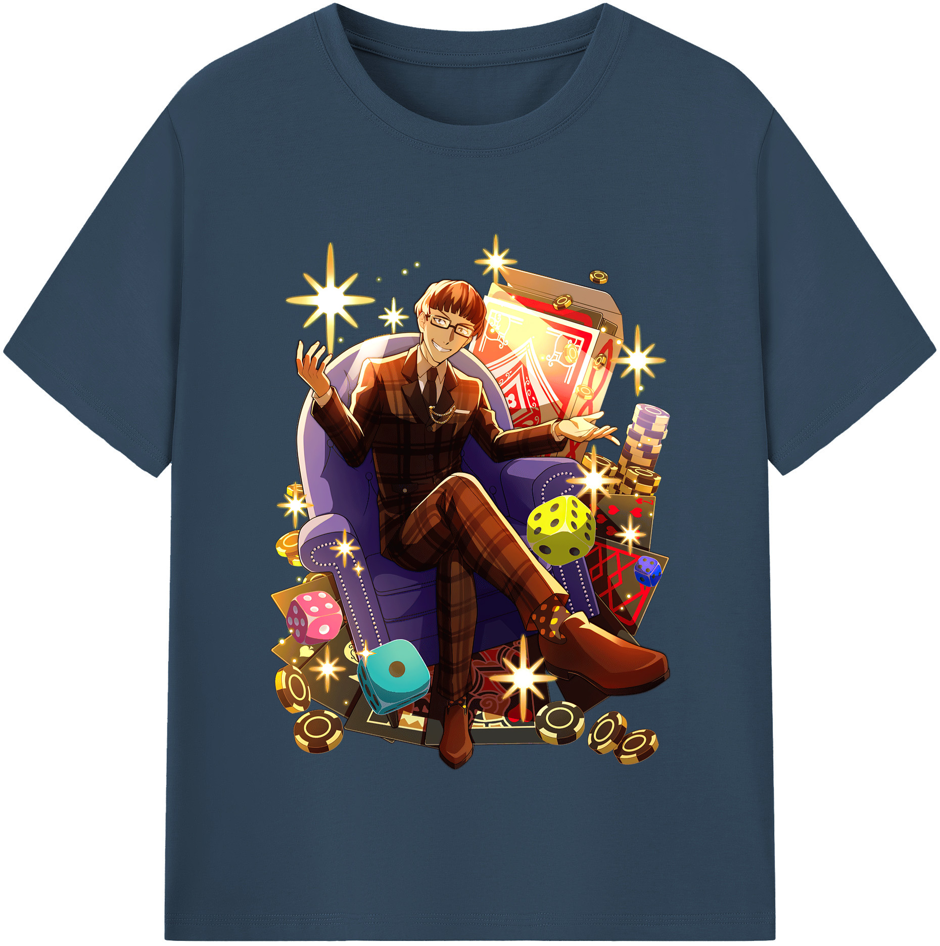 （画像用） 文豪ストレイドッグス Bungo Stray Dogs レディースカジュアルプリントTシャツ（綿100％）