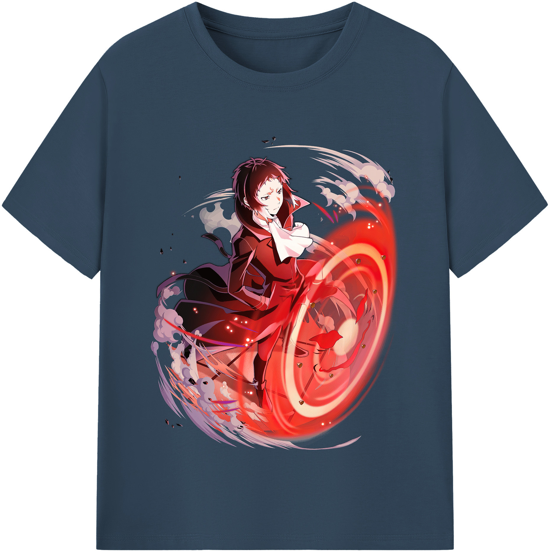 （画像用） 文豪ストレイドッグス Bungo Stray Dogs レディースカジュアルプリントTシャツ（綿100％）