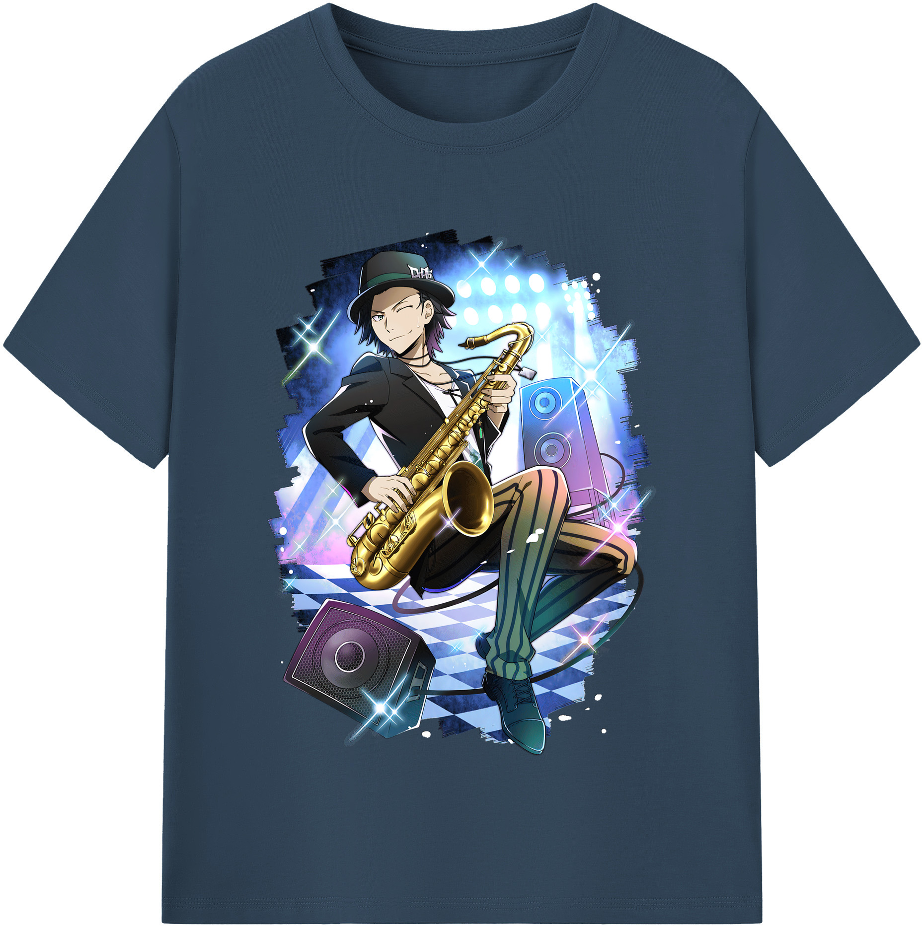 （画像用） 文豪ストレイドッグス Bungo Stray Dogs レディースカジュアルプリントTシャツ（綿100％）