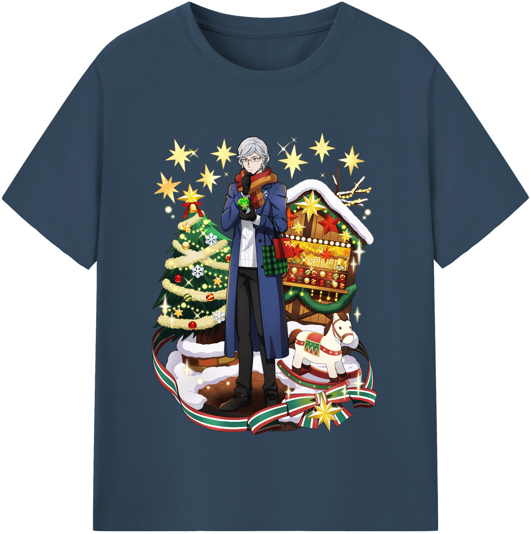 （画像用） 文豪ストレイドッグス Bungo Stray Dogs レディースカジュアルプリントTシャツ（綿100％）