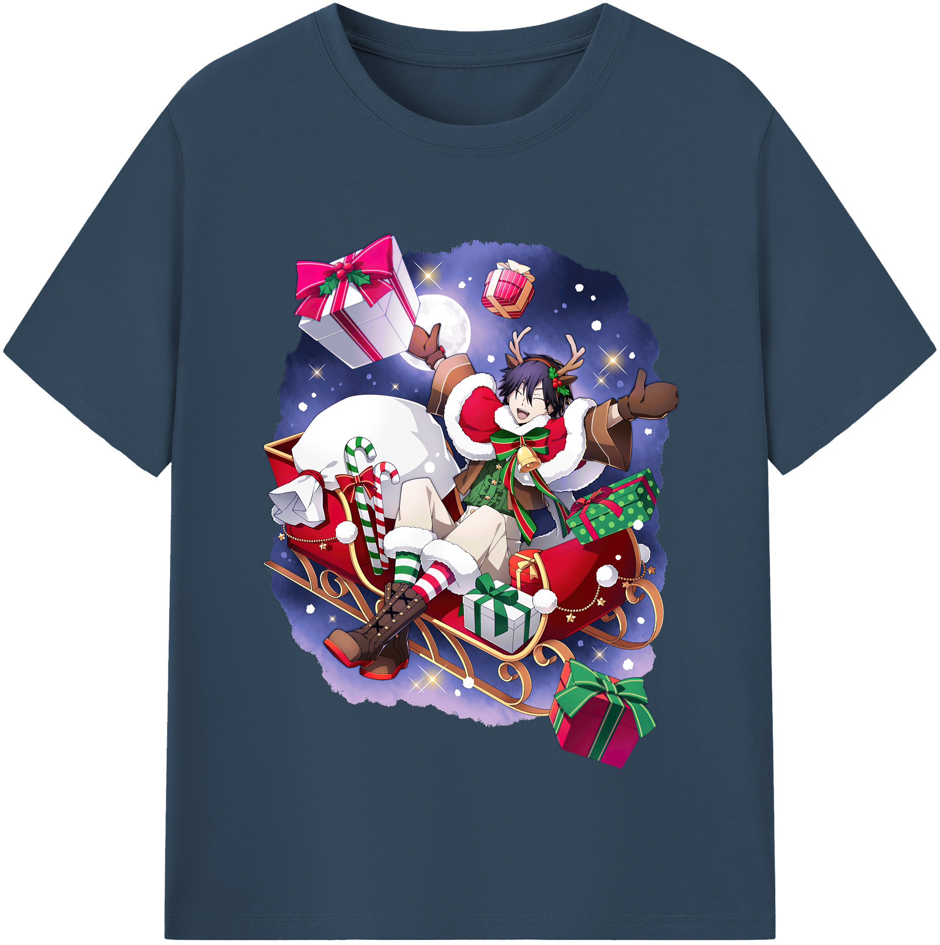 （画像用） 文豪ストレイドッグス Bungo Stray Dogs レディースカジュアルプリントTシャツ（綿100％）