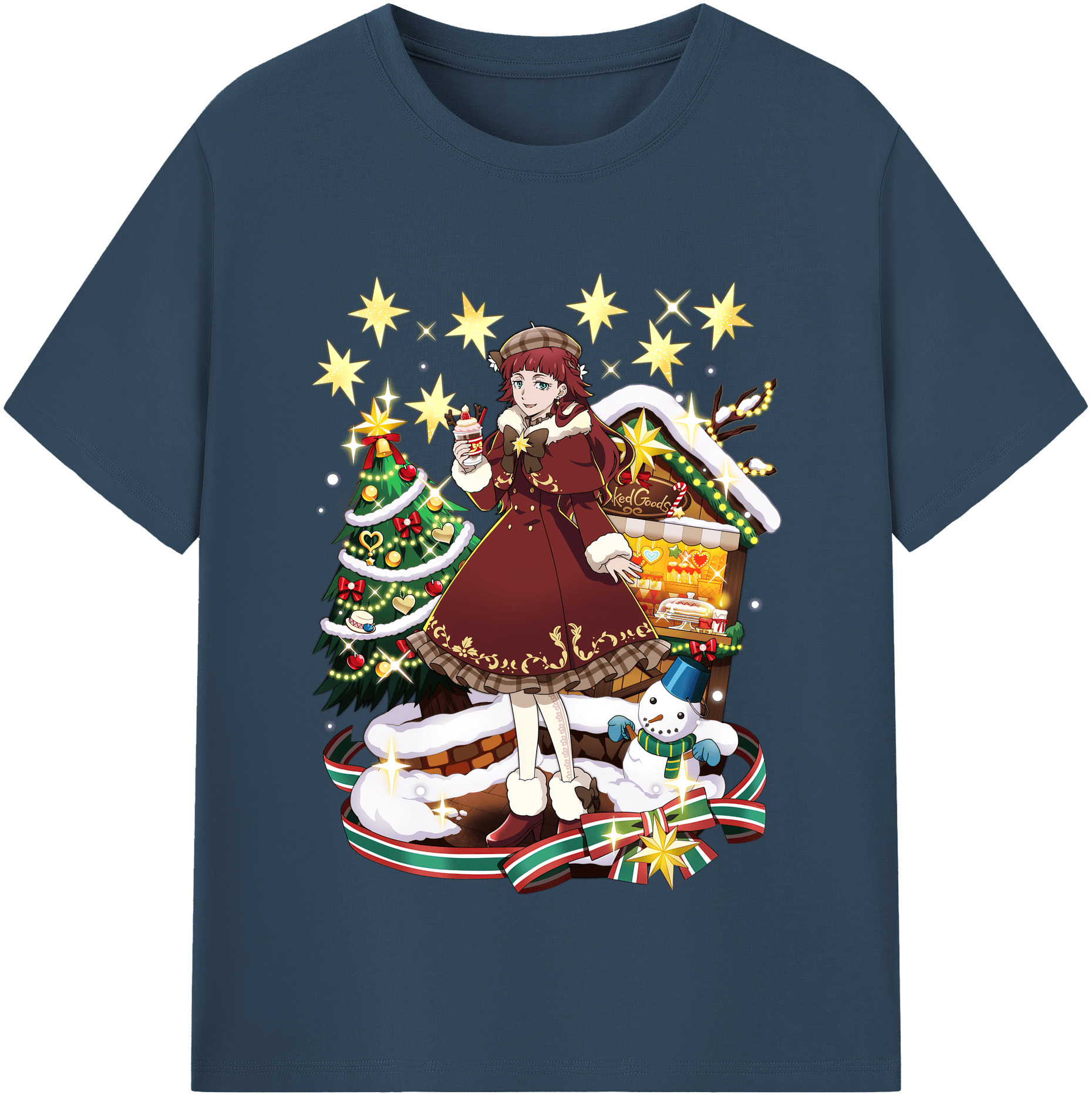 （画像用） 文豪ストレイドッグス Bungo Stray Dogs レディースカジュアルプリントTシャツ（綿100％）