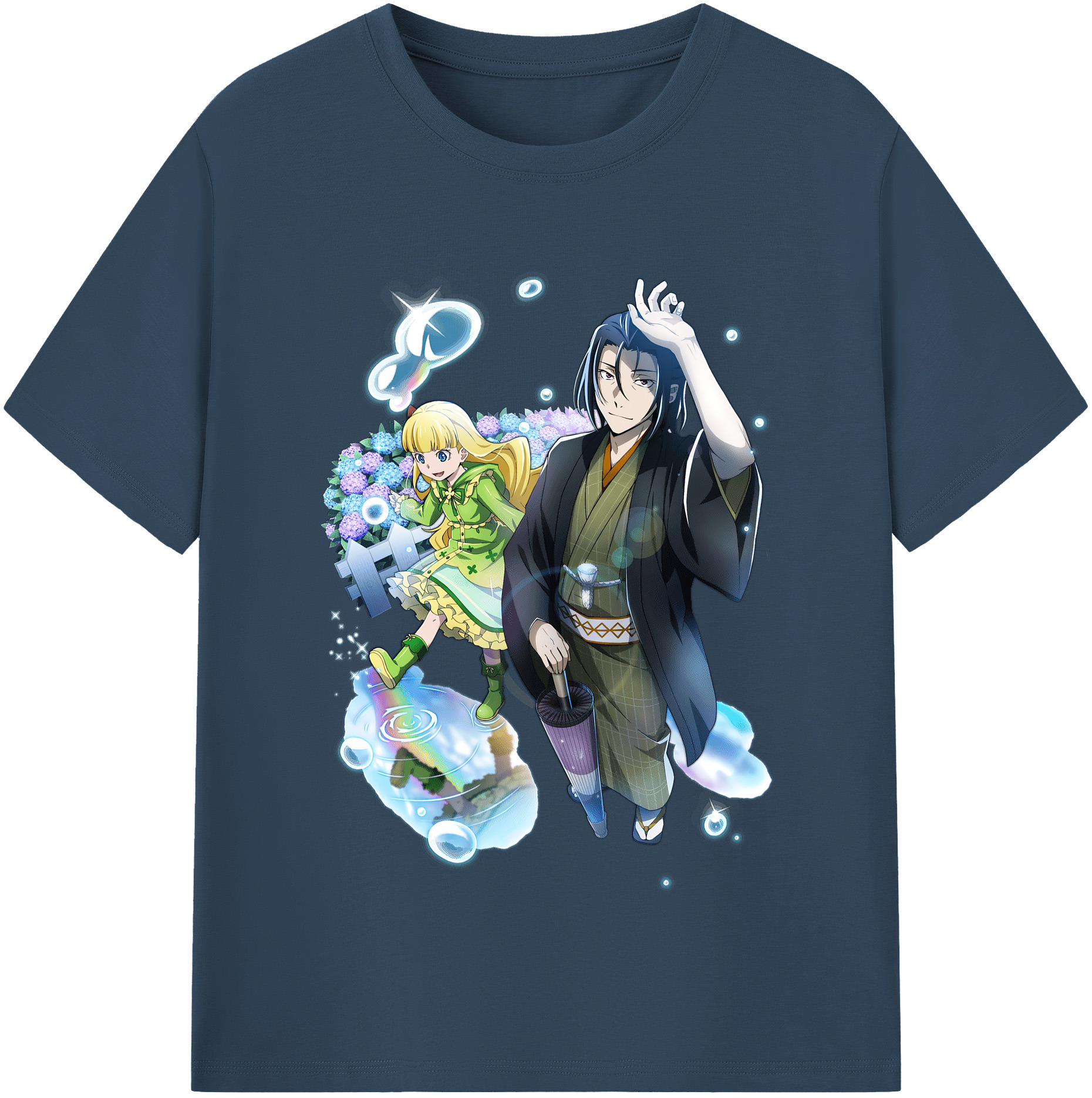 （画像用） 文豪ストレイドッグス Bungo Stray Dogs レディースカジュアルプリントTシャツ（綿100％）