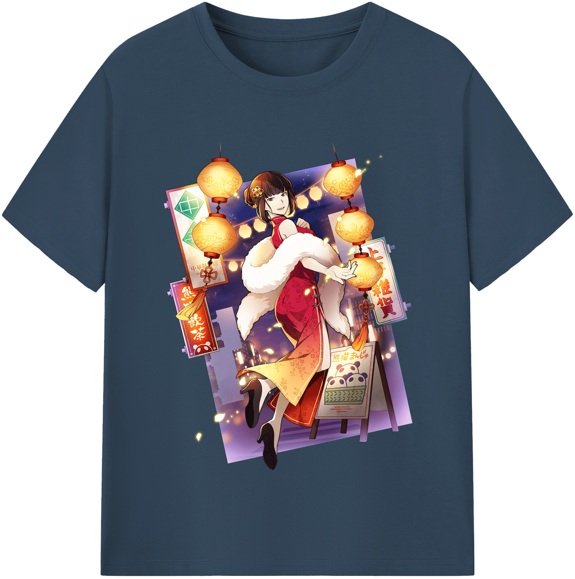 （画像用） 文豪ストレイドッグス Bungo Stray Dogs レディースカジュアルプリントTシャツ（綿100％）